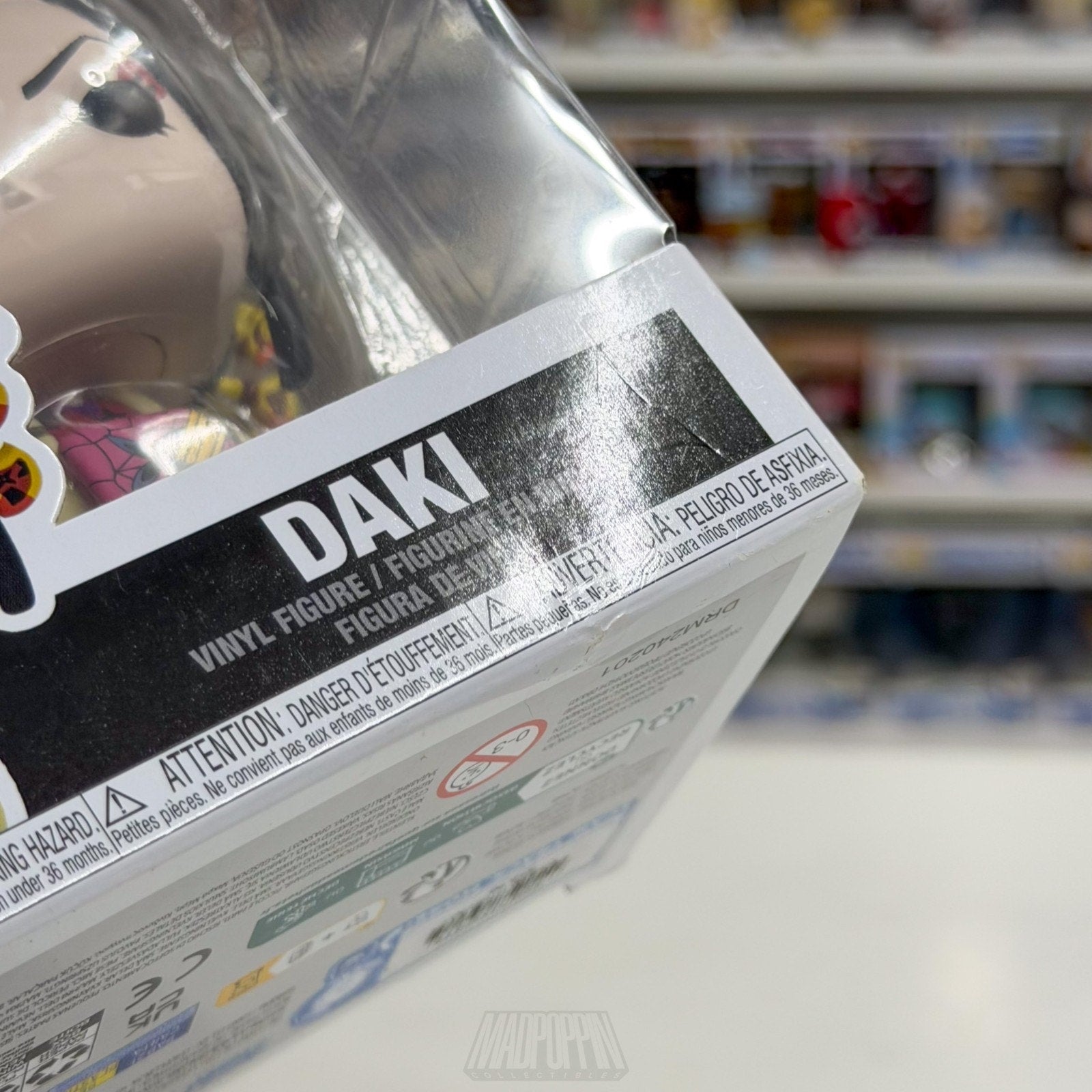 Funko Pop Anime Demon Slayer Daki 1534 Kizuki Japanese Manga Toy Vinyl Figure
