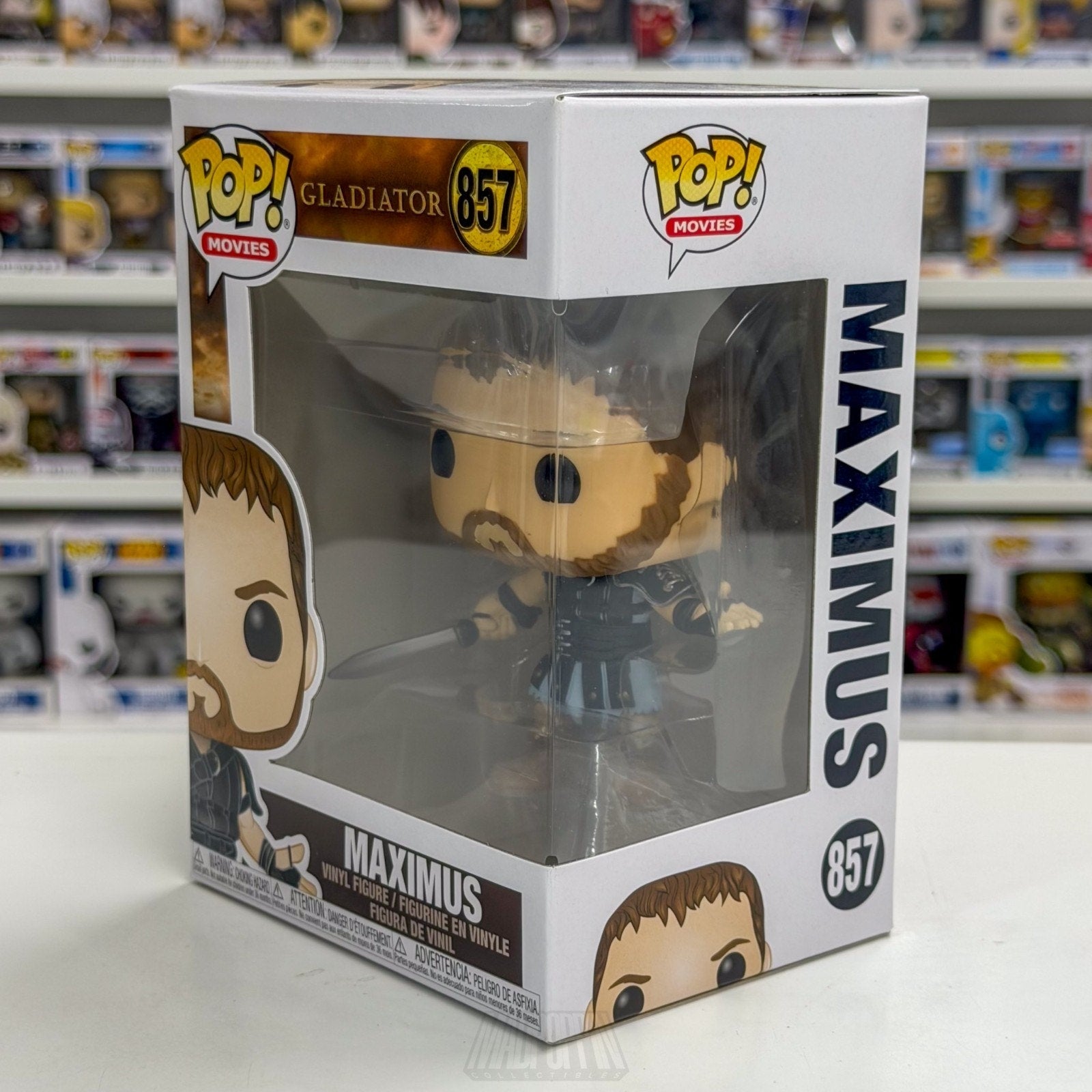 Funko Pop Movies Gladiator Maximus w/Sword 857 Vinyl Figure