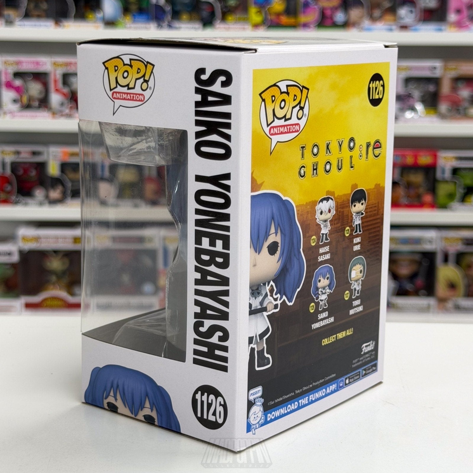 Funko Pop Anime Tokyo Ghoul:re Saiko Yonebayashi 1126 Japan Manga Vinyl Figure