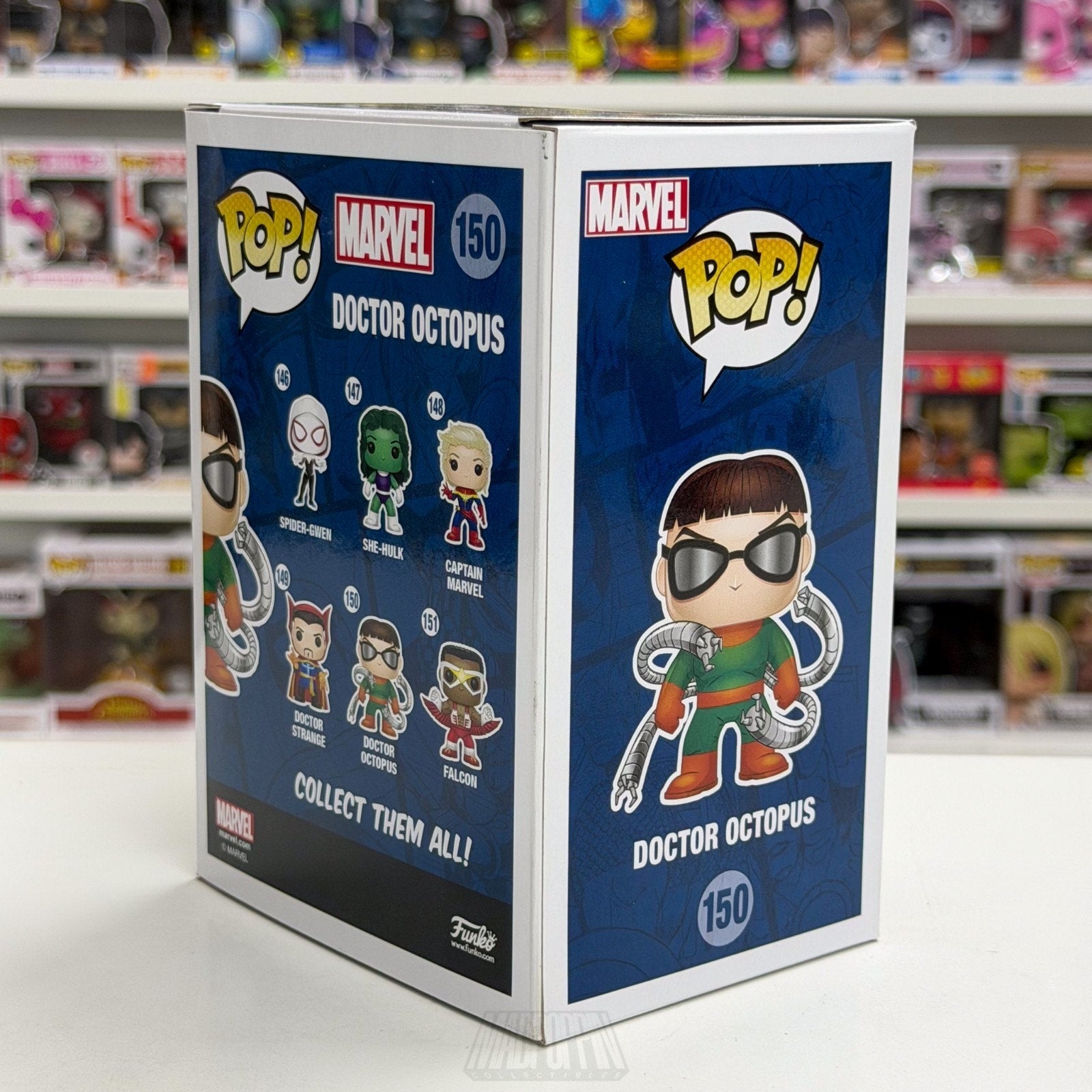 Funko Pop Marvel Doctor Octopus Ock 150 Oscorp Supervillain Toy Vinyl Figure
