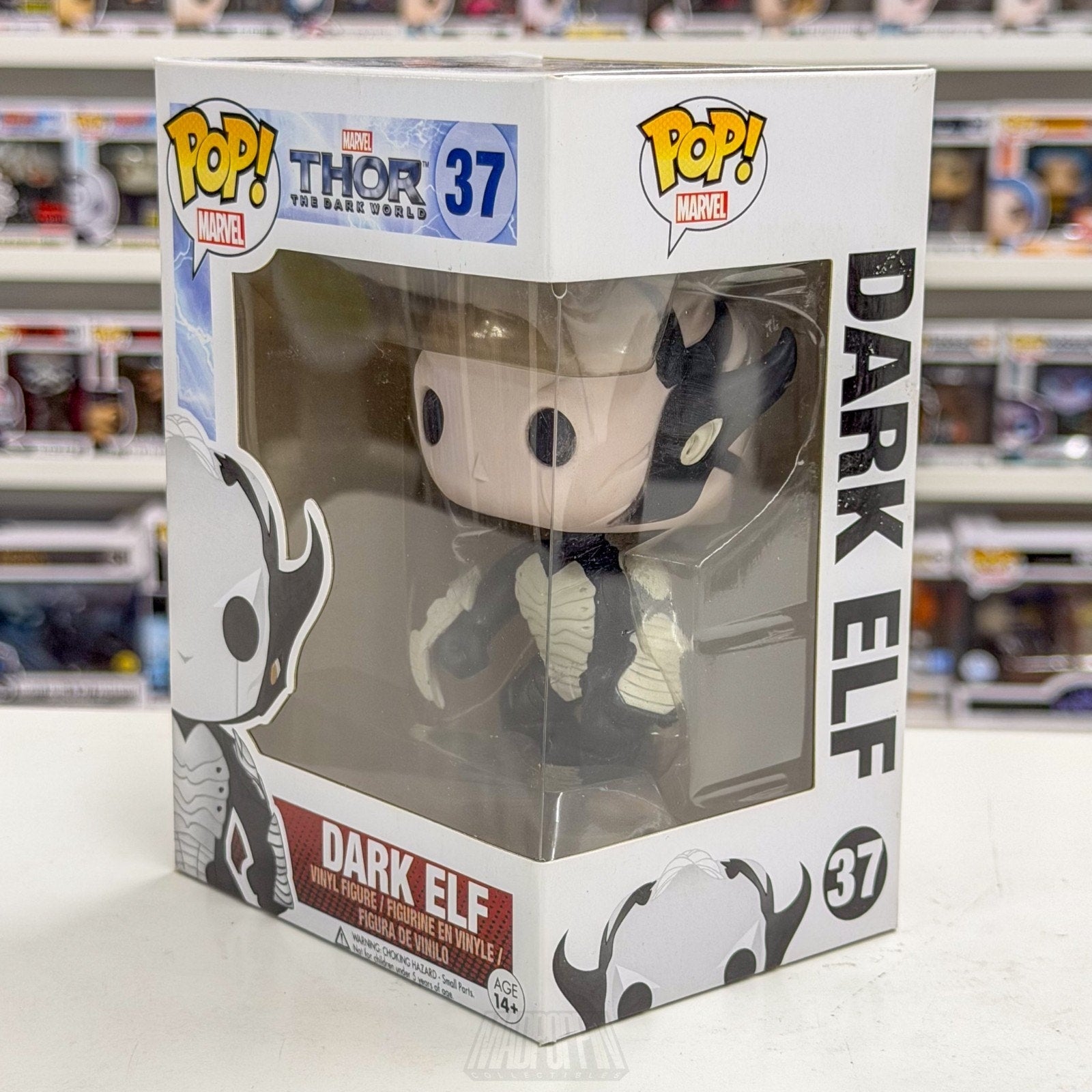 Funko Pop Marvel Thor The Dark World Dark Elf 37 Vaulted Toy Vinyl Figure
