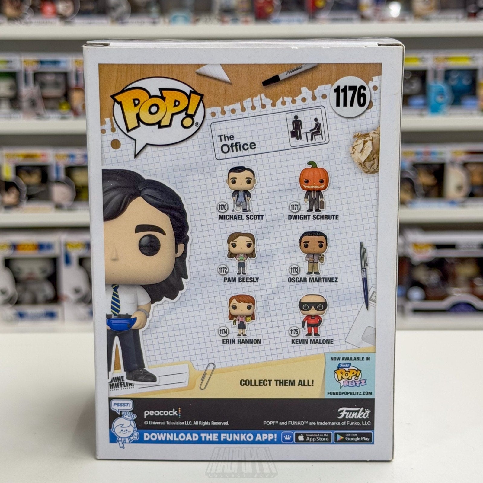 Funko Pop TV The Office Young Michael Scott Exclusive 1176 Boss Toy Vinyl Figure