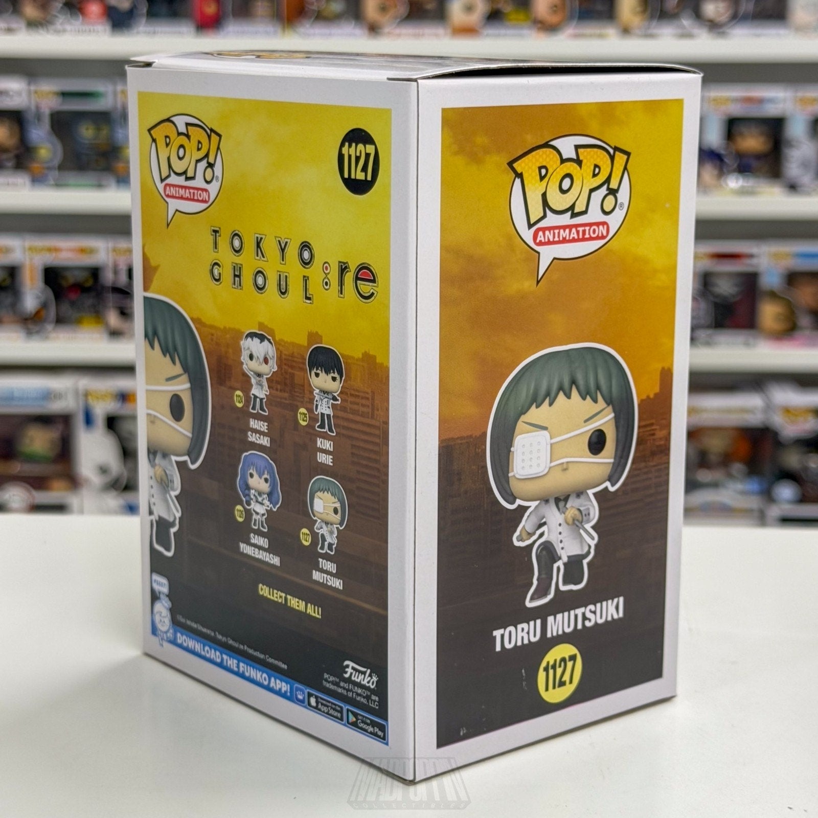 Funko Pop Anime Tokyo Ghoul:re Toru Mutsuki 1127 Japanese Manga Toy Vinyl Figure