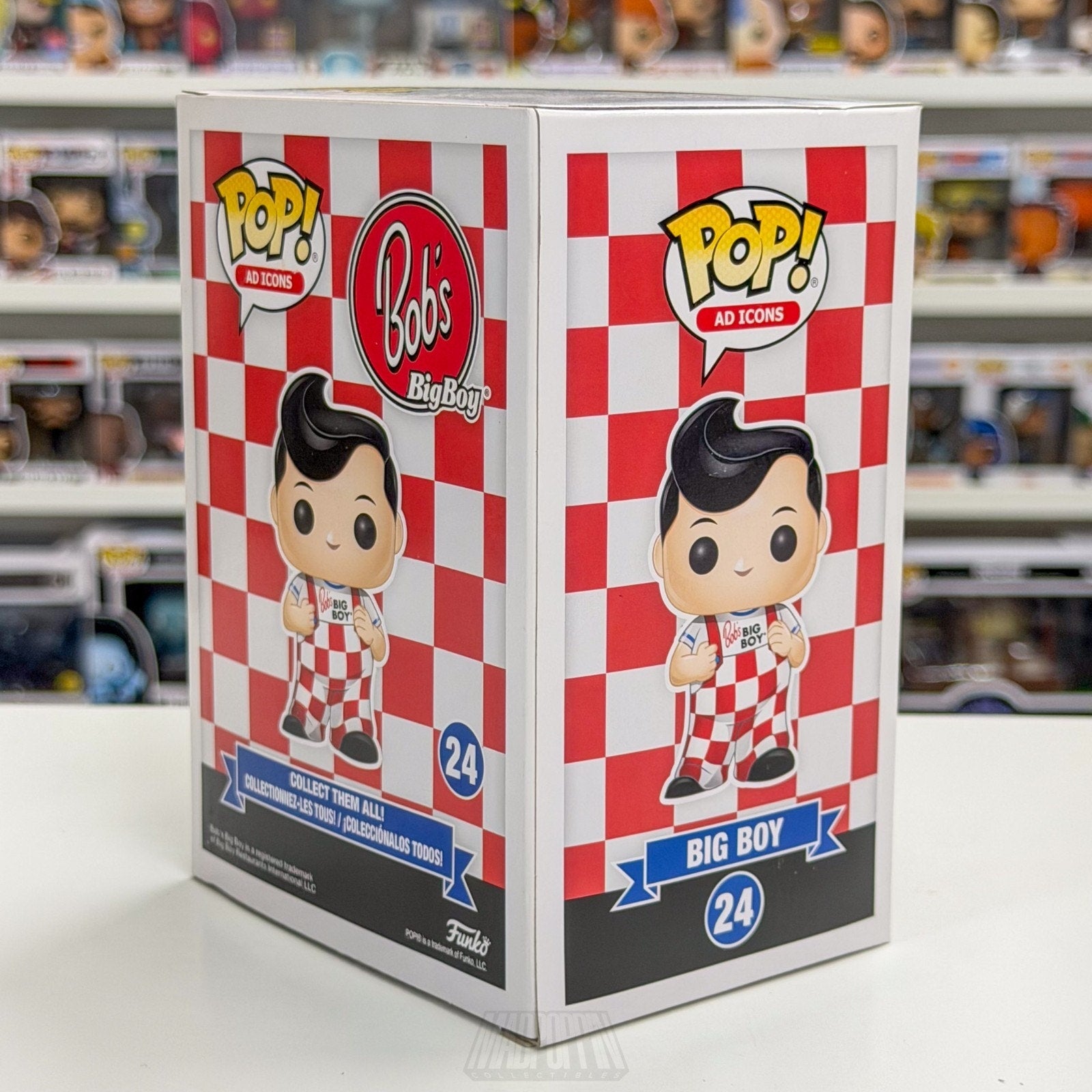 Funko Pop Ad Icons Bob's Big Boy 24 Burger Restaurant Vaulted Rare Vinyl Figure