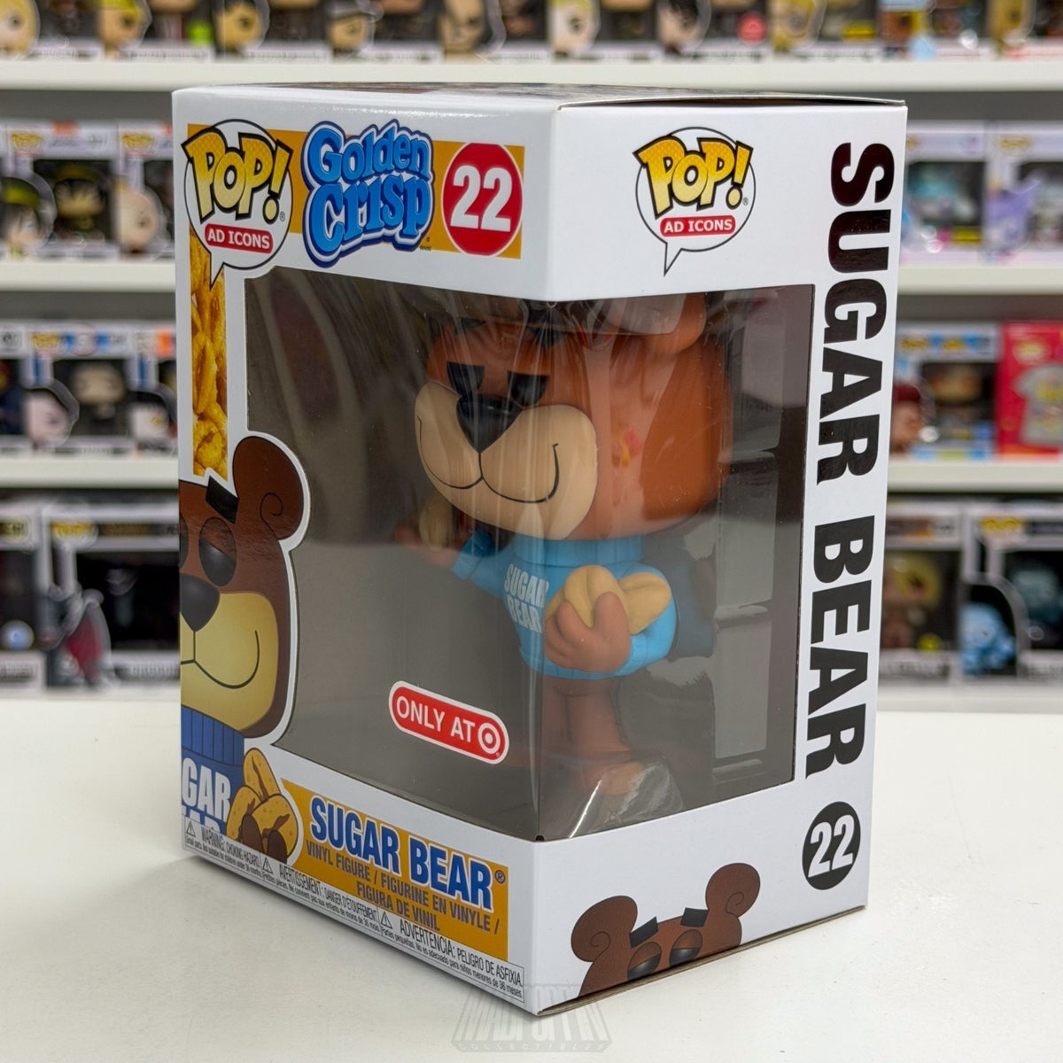 Funko Pop Ad Icons Sugar Bear Target Exclusive 22 Cereal Mascot Toy Vinyl Figure