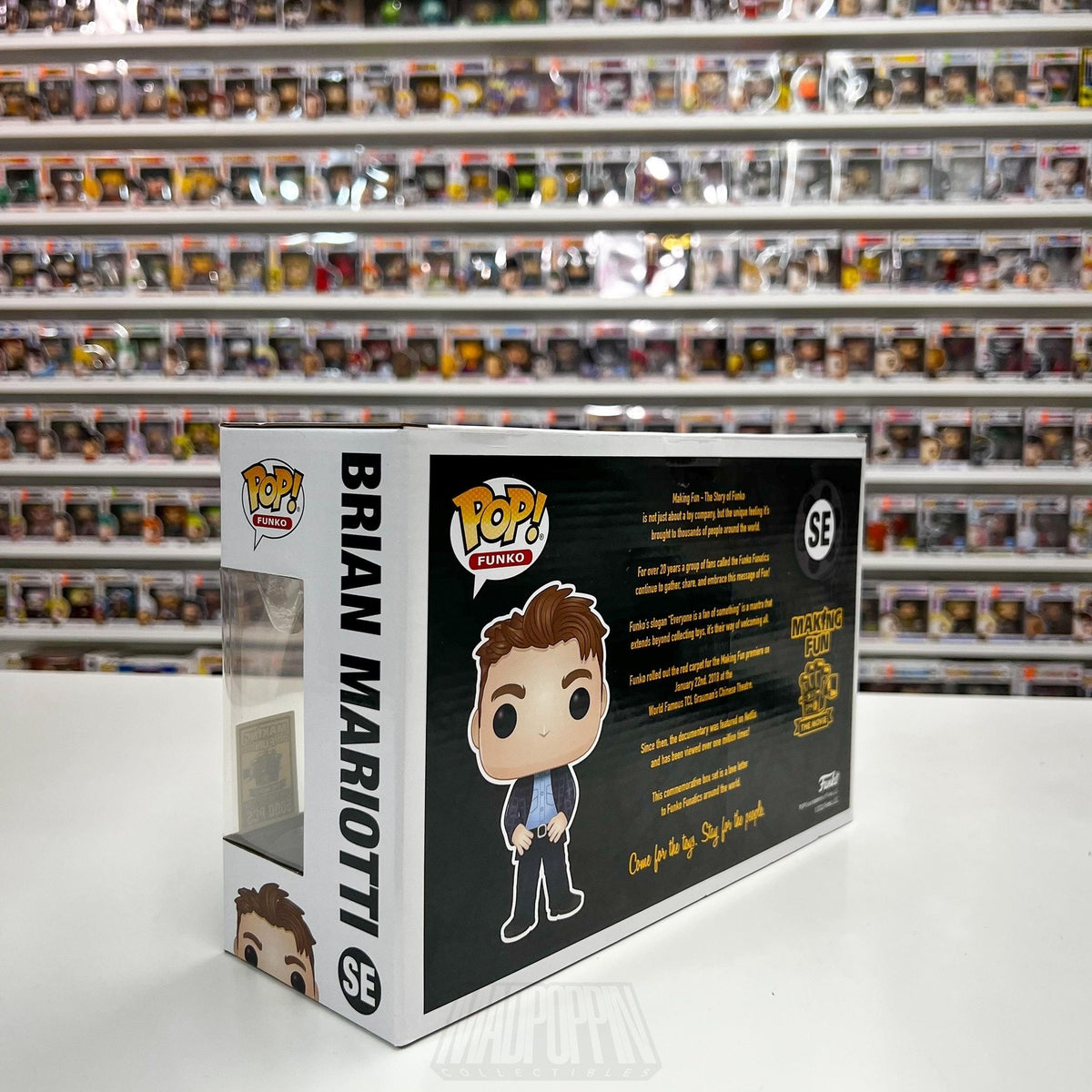 Funko Pop Making Fun Movie Brian Mariotti SE Box Set Limited 5000 Vinyl Figure