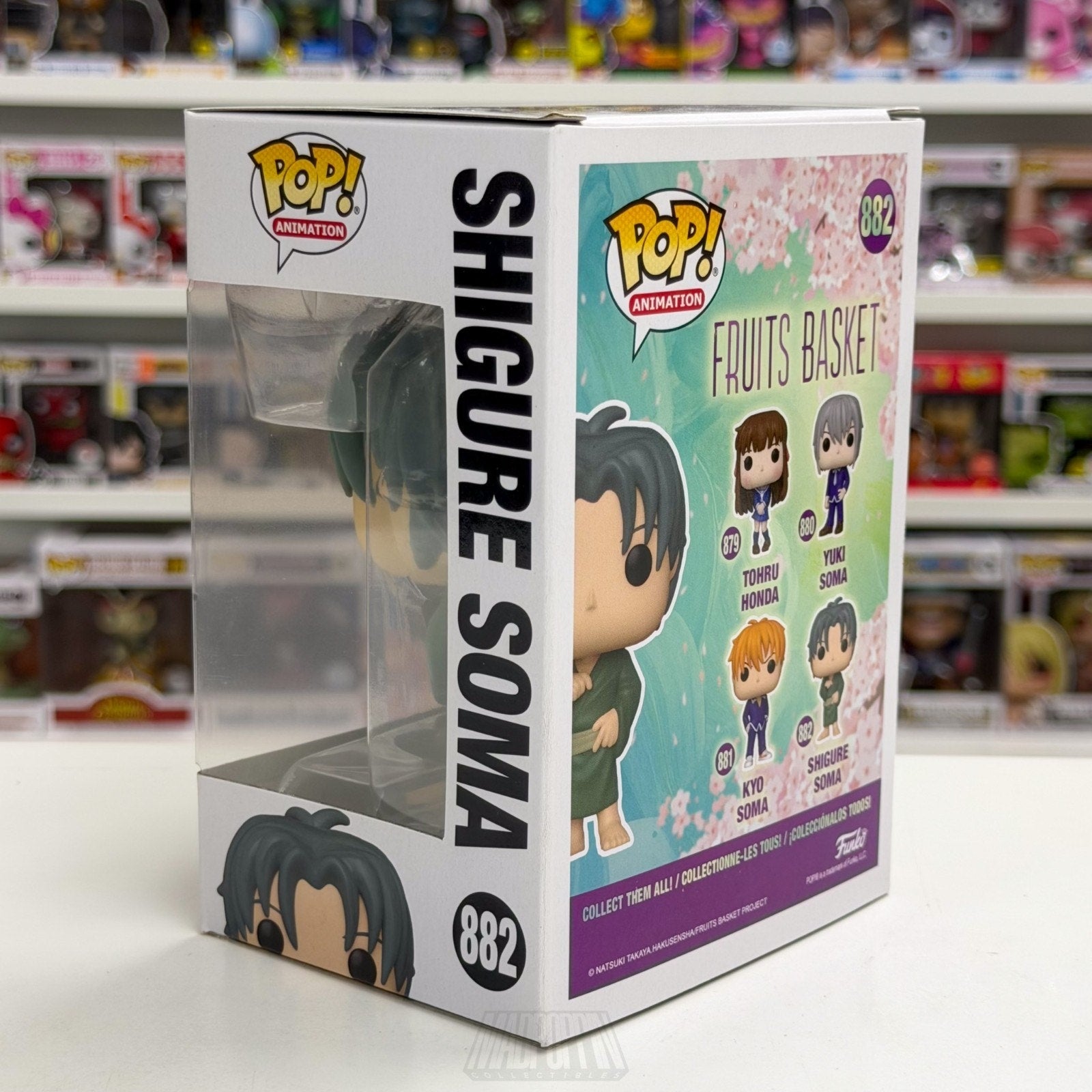 Funko Pop Anime Fruits Basket Shigure Soma 882 Supernatural Manga Vinyl Figure