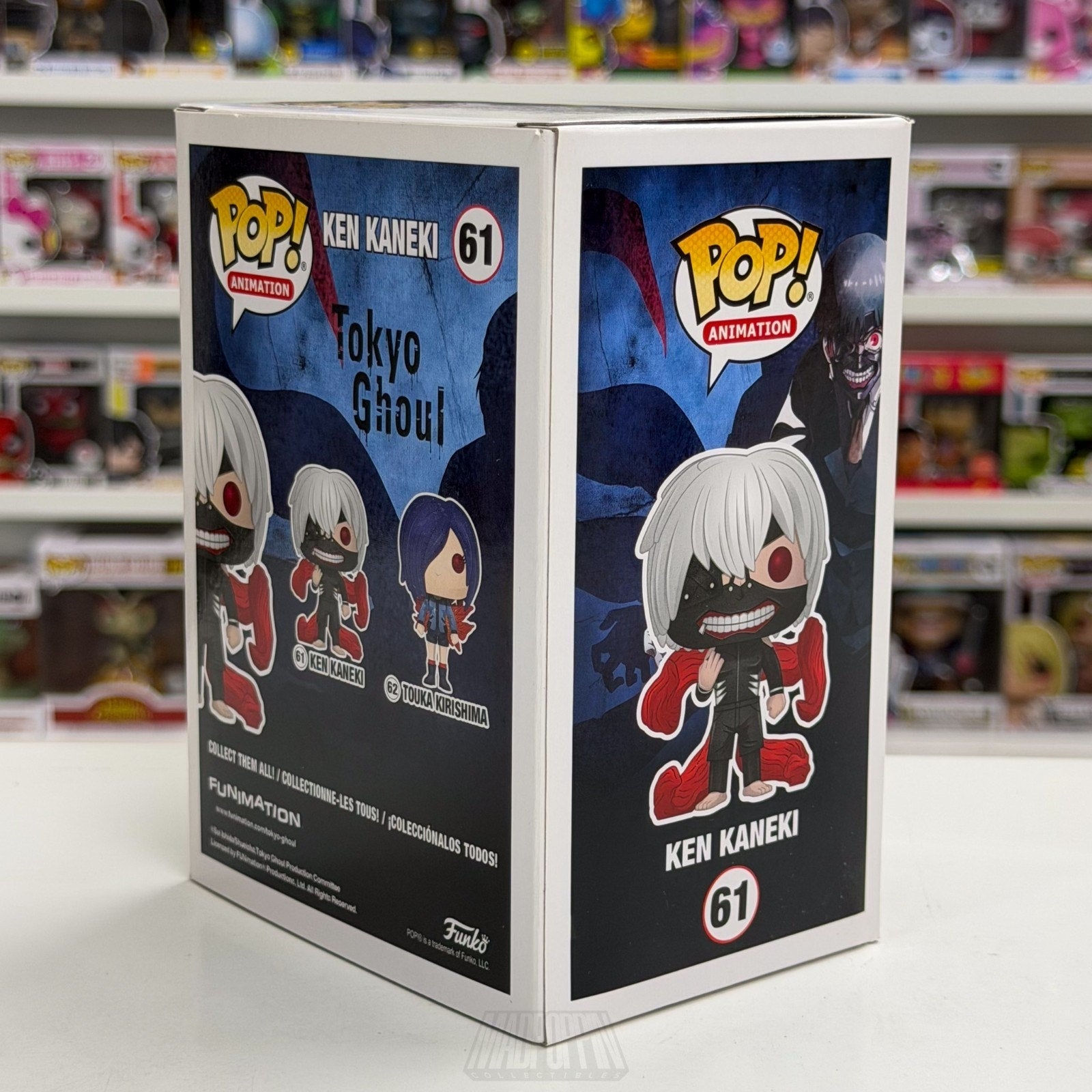 Funko Pop Anime Tokyo Ghoul Ken Kaneki 61 Japanese Dark Manga Toy Vinyl Figure