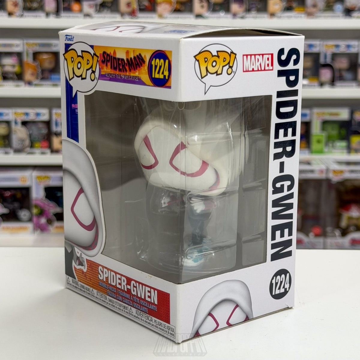 Funko Pop Marvel Across the Spider-Verse Spider-Gwen 1224 MCU Toy Vinyl Figure