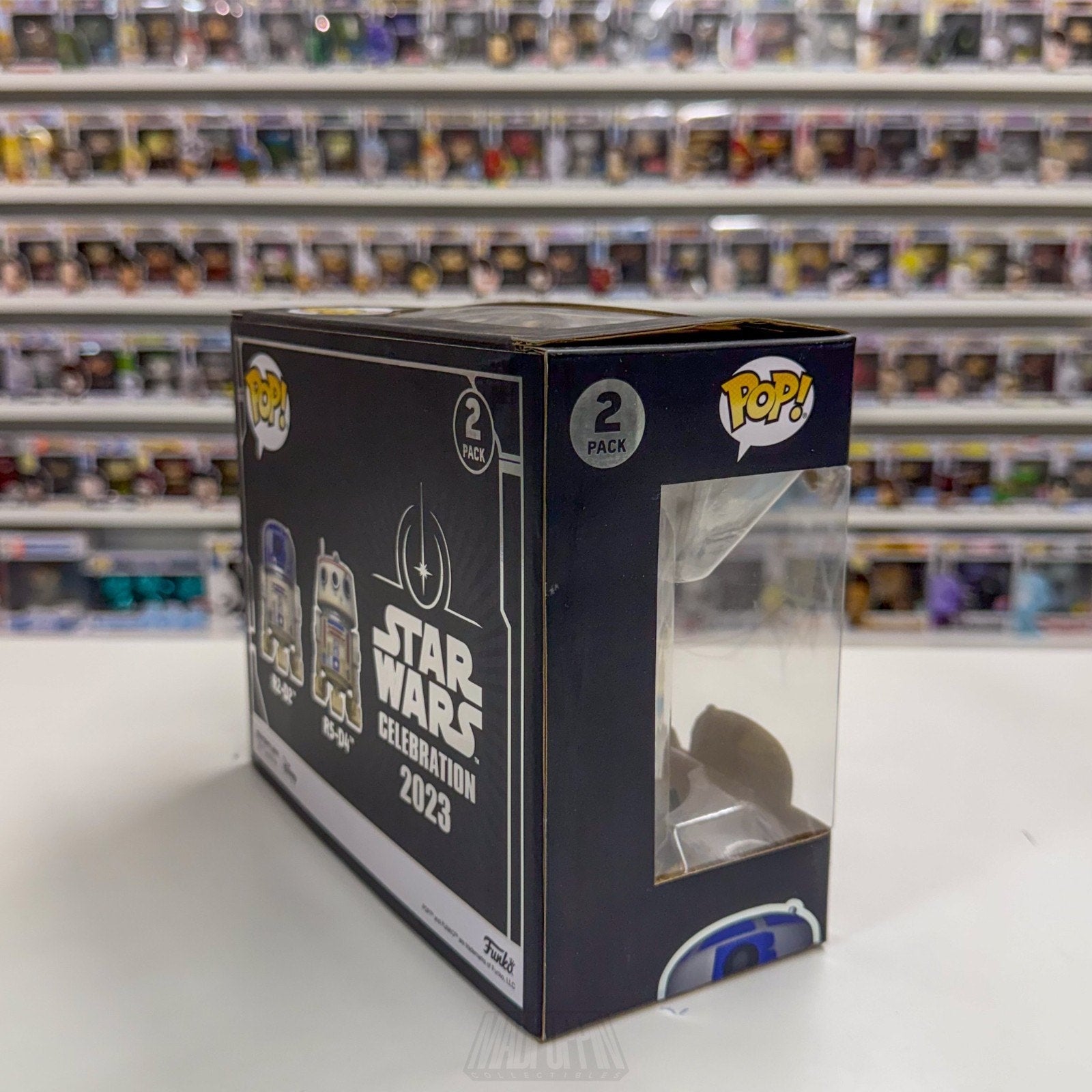 Funko Pop Star Wars R2-D2 & R5-D4 Celebration Galactic Con 2 Pack Vinyl Figure