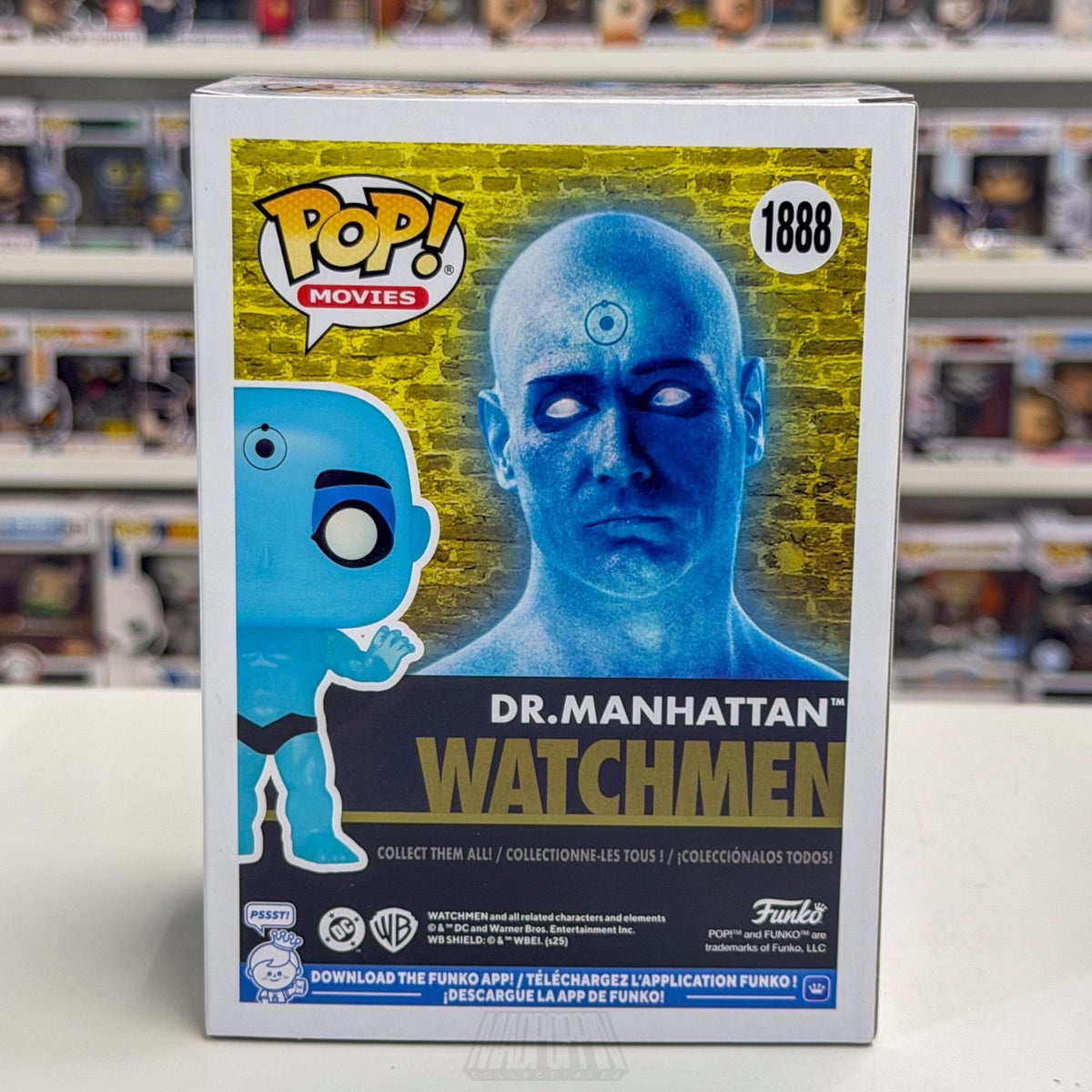 Funko Pop DC Comics Movies Watchmen Dr. Manhattan Exclusive 1888 Vinyl Figure