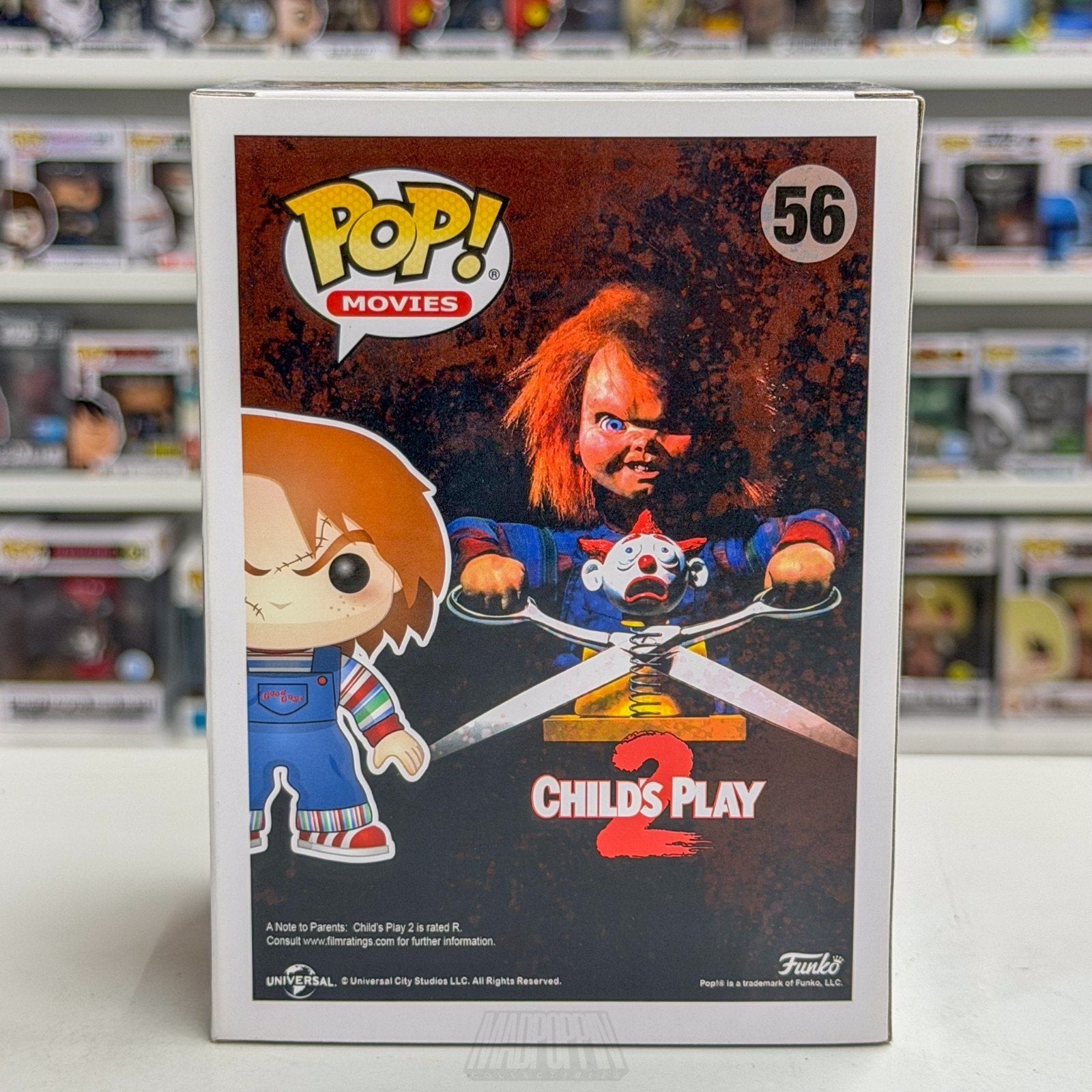 Funko Pop Movies Childs Play 2 Chucky 56 Good Guy Doll Horror Toy Vinyl Figure