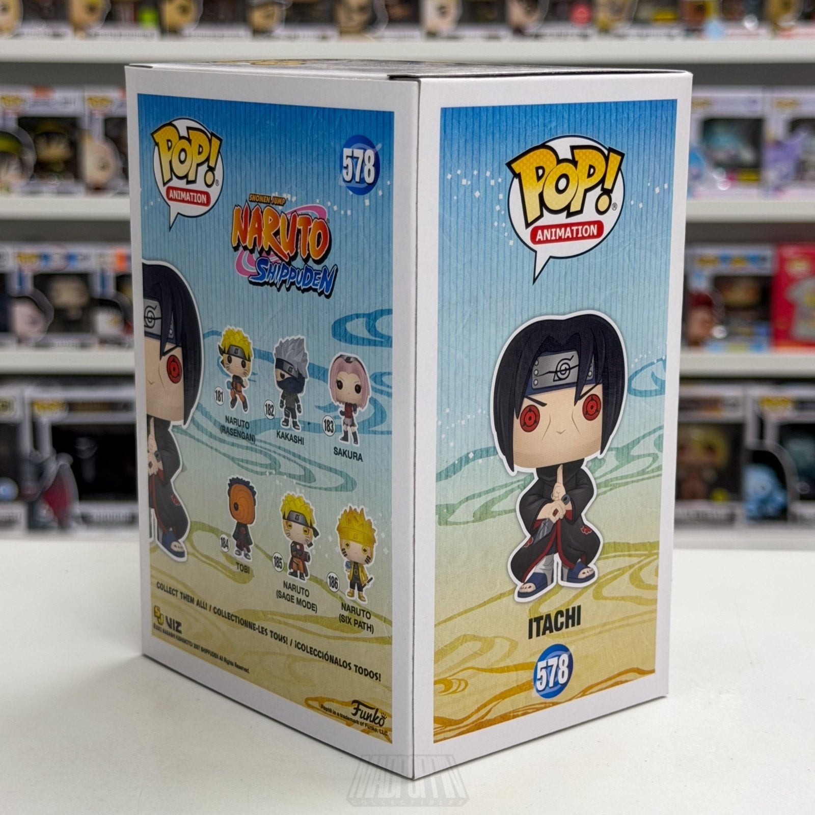 Funko Pop Anime Naruto Itachi Uchiha Alliance Entertainment 578 Toy Vinyl Figure