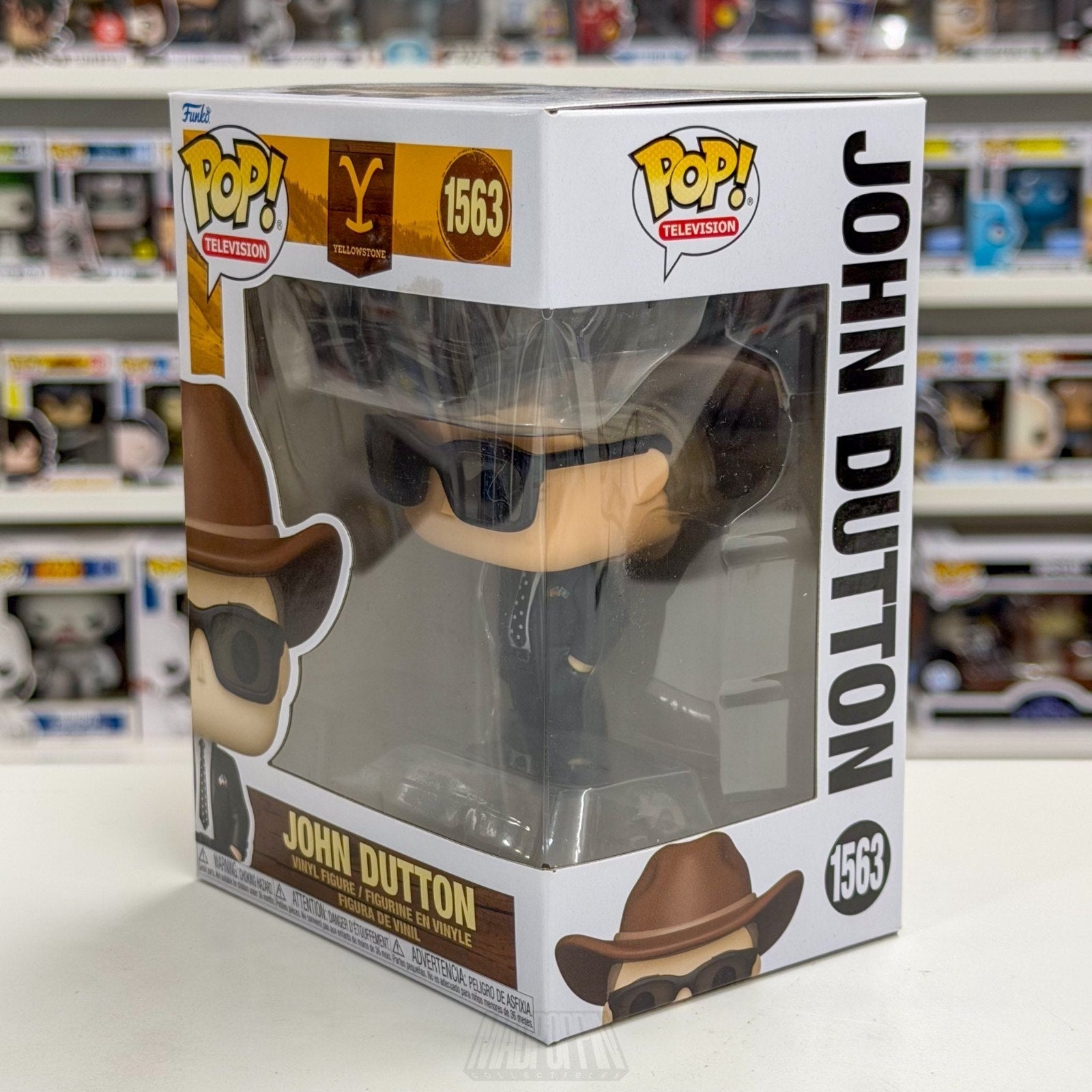 Funko Pop TV Yellowstone John Dutton 1563 Neo Western Drama Show Vinyl Figure