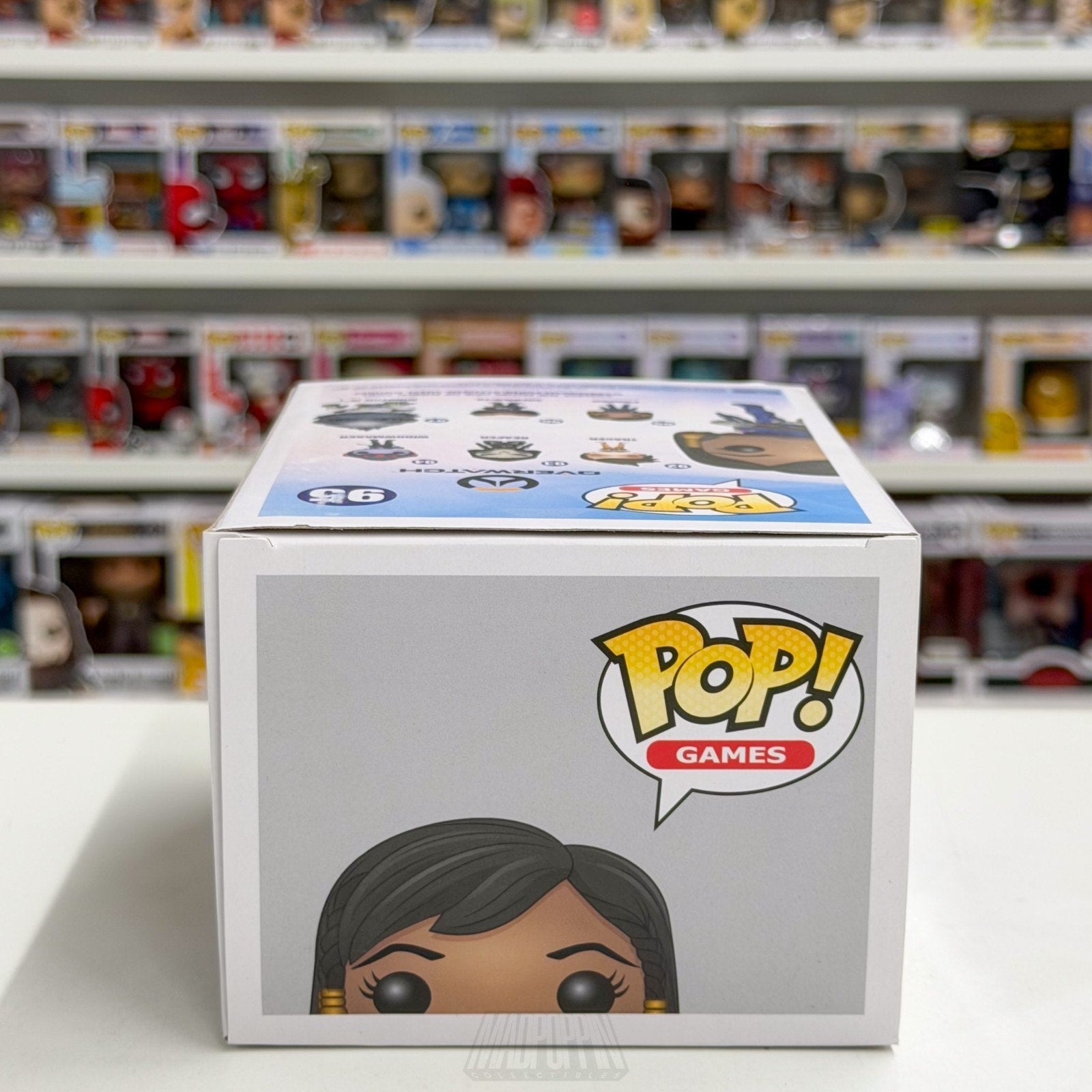 Funko Pop Games Overwatch Pharah Blue Blizzard Exclusive 95 OW FPS Vinyl Figure