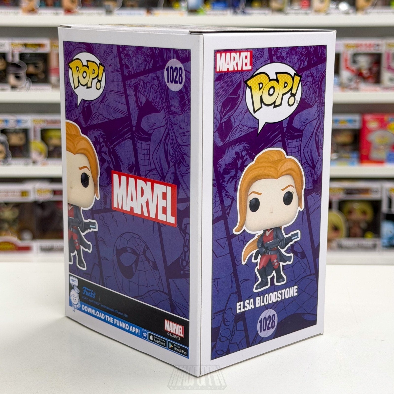 Funko Pop Marvel Elsa Bloodstone Walgreens 1028 Monster Hunter Toy Vinyl Figure