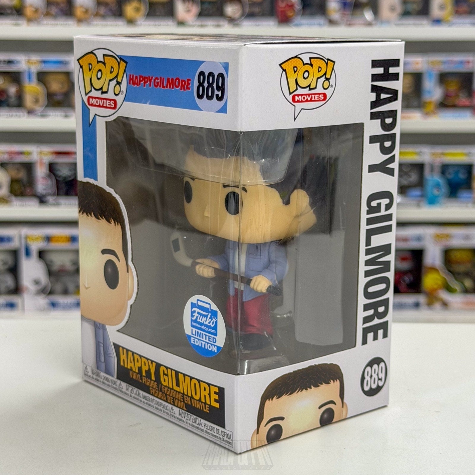 Funko Pop Movies Happy Gilmore Hockey Stick Shop Exclusive 889 Toy Vinyl Figure