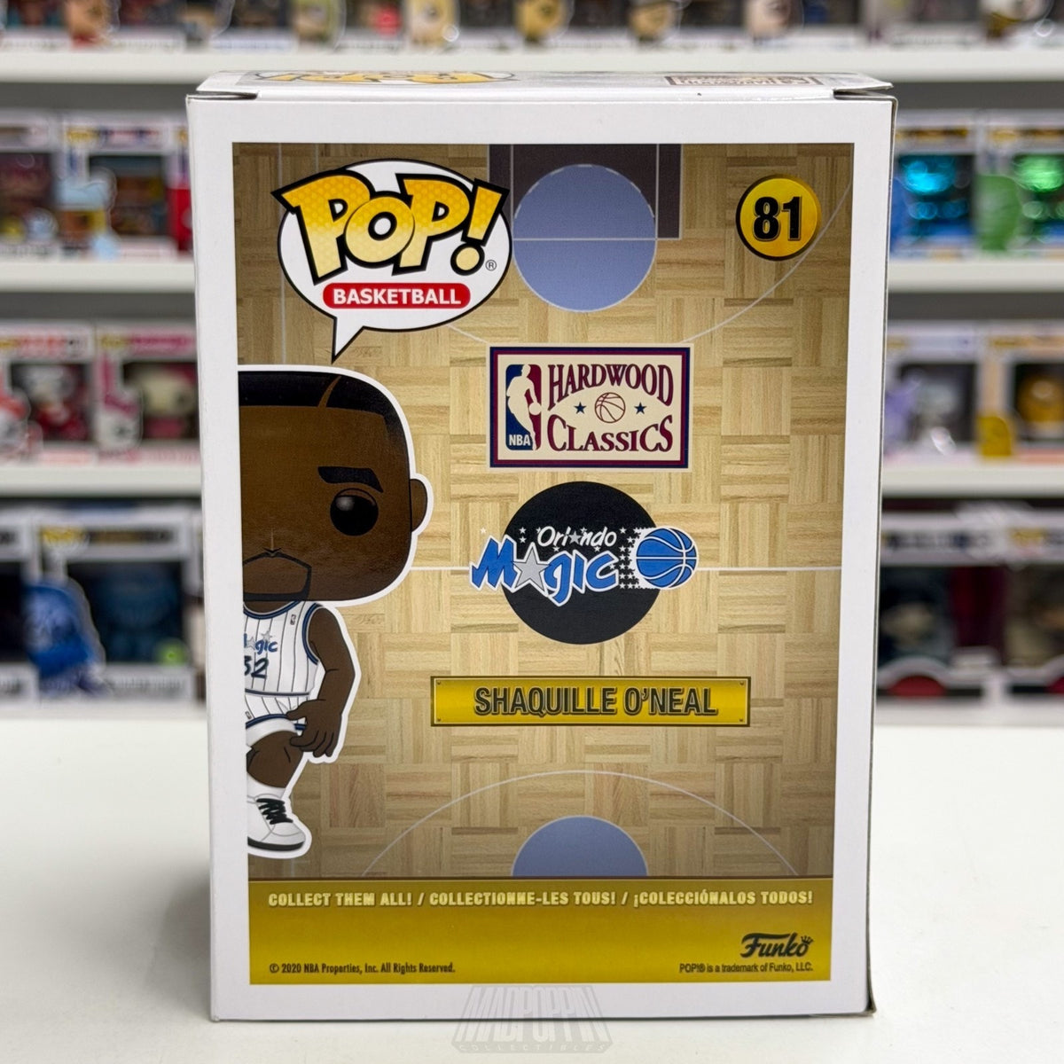 Funko Pop NBA Basketball Orlando Magic Shaquille O'Neal Diesel 81 Vinyl Figure
