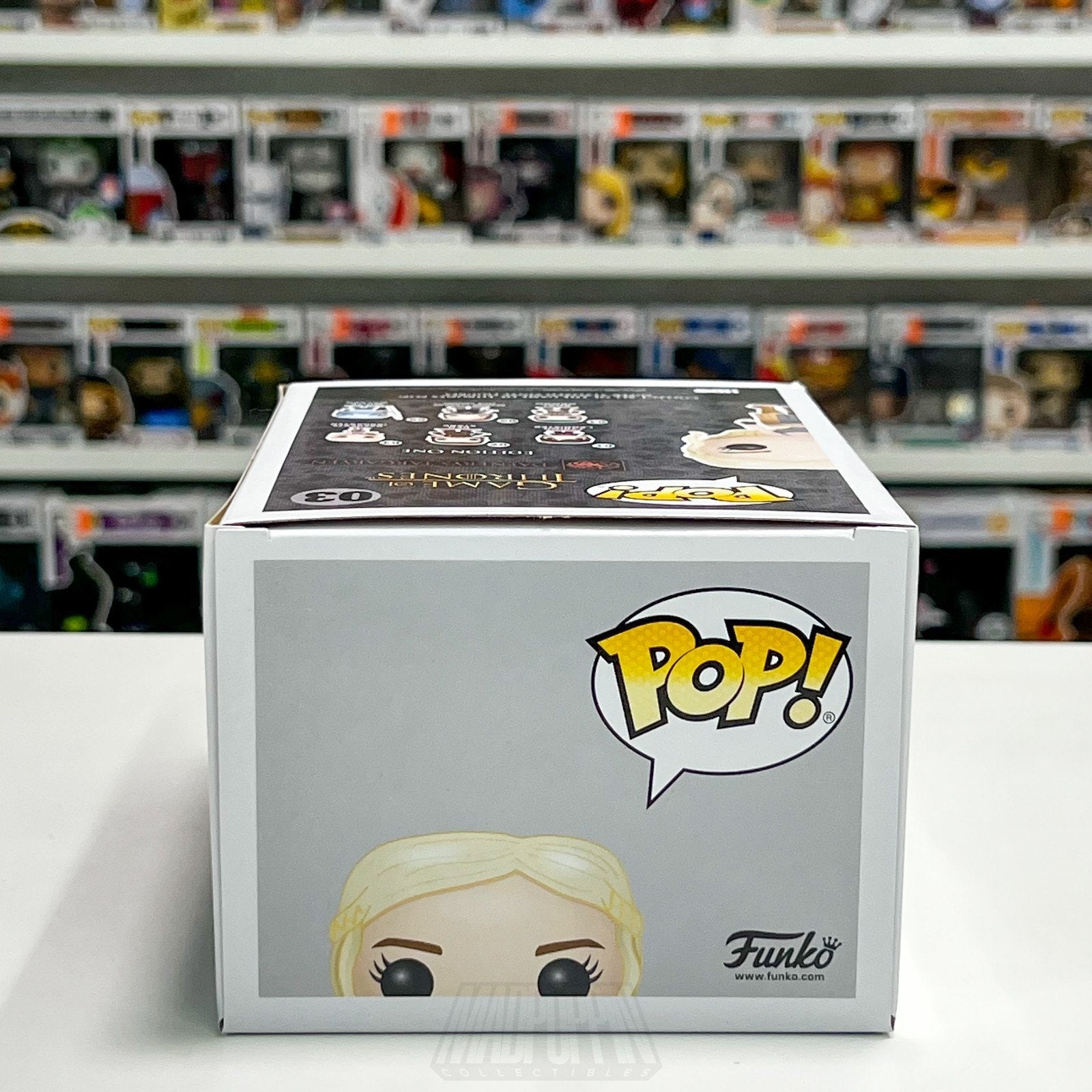 Funko Pop TV HBO Game of Thrones Daenerys Targaryen Rhaegal 03 Toy Vinyl Figure