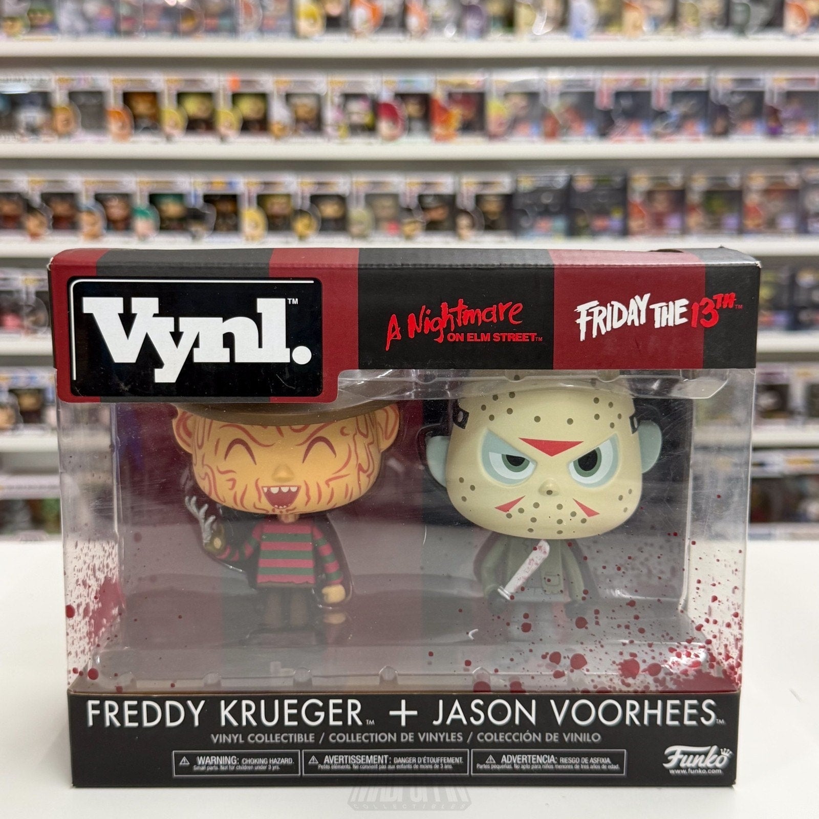 Funko Vynl Elm Street Freddy Krueger Friday The 13th Jason Voorhees Vinyl Figure
