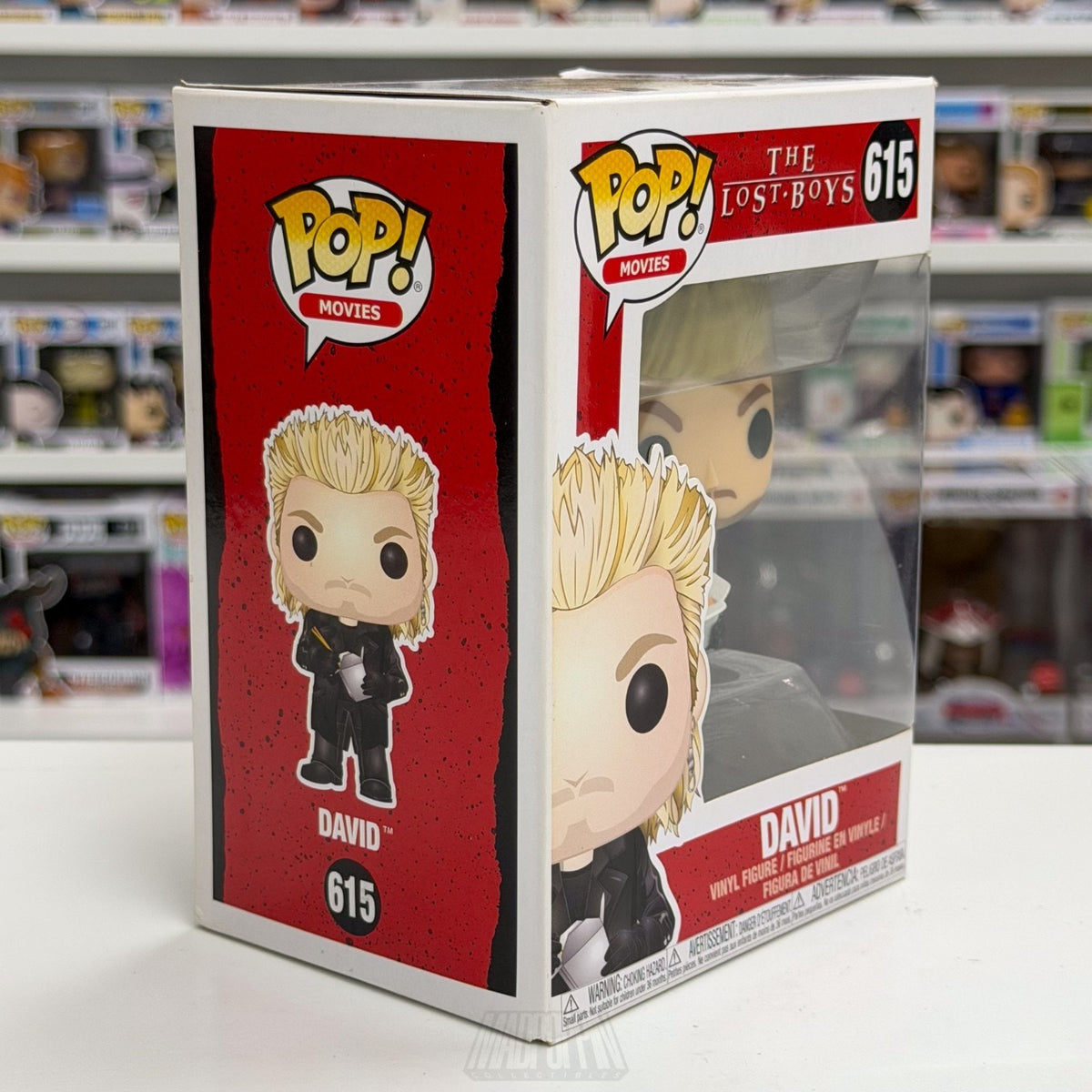 Funko Pop Movies The Lost Boys David w/Noodles 615 Vampire Horror Vinyl Figure