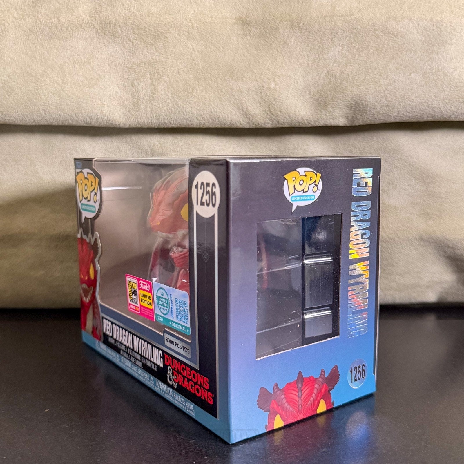 Funko Pop Games Dungeons & Dragons Red Dragon Wyrmling 1256 SDCC 2026 SUPEME Toy