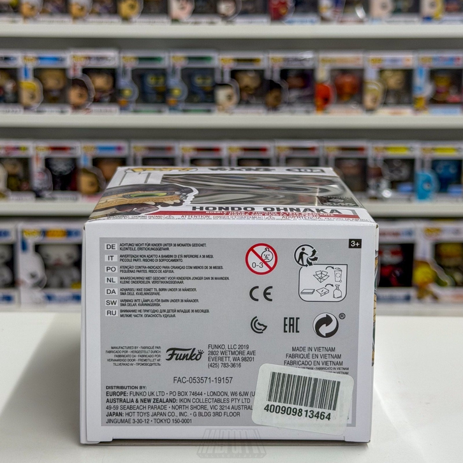 Funko Pop Star Wars Galaxy Edge Hondo Ohnaka Exclusive 302 Smuggler Vinyl Figure
