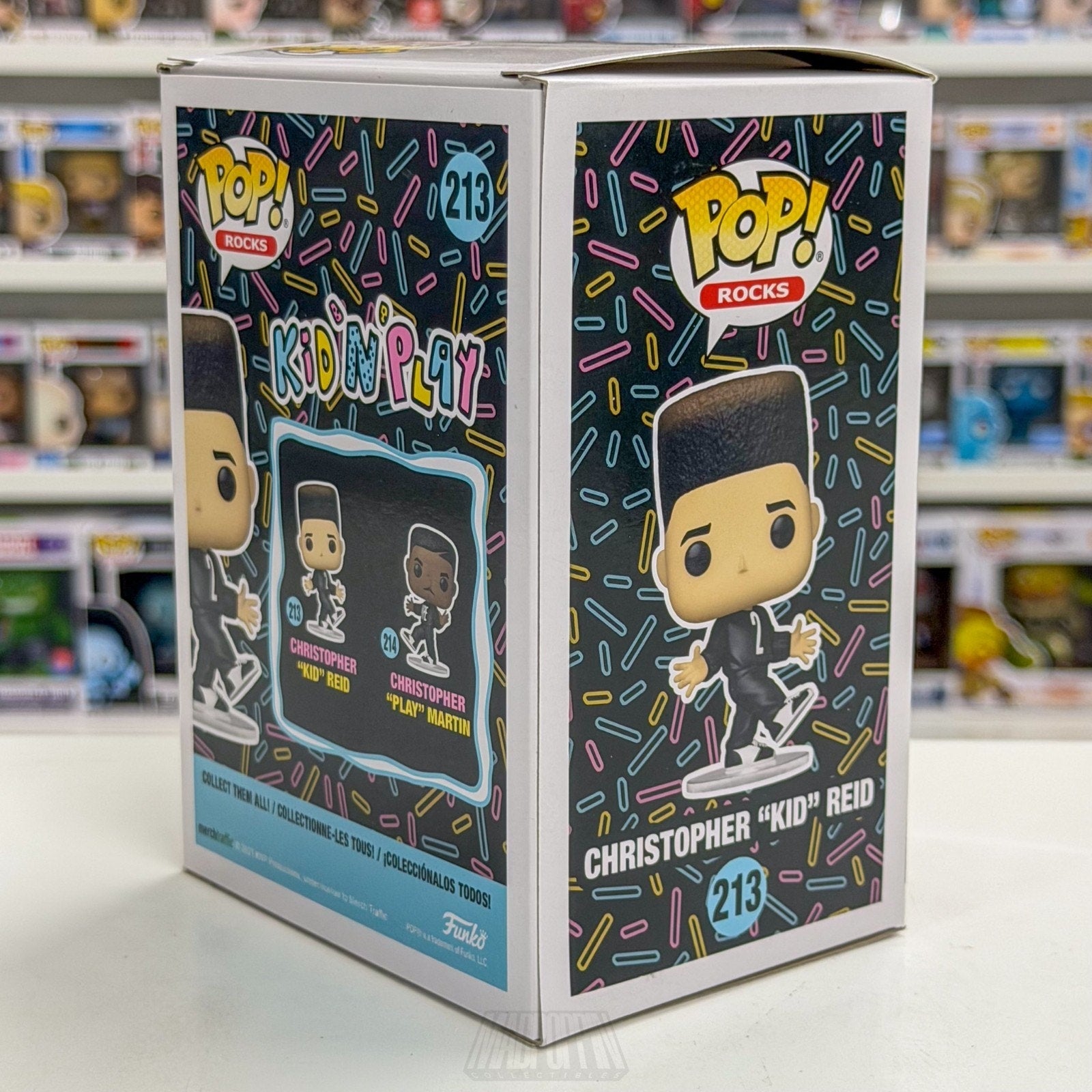Funko Pop Rocks Kid N Play Christopher "Kid" Reid 213 Rap Hip Hop Vinyl Figure