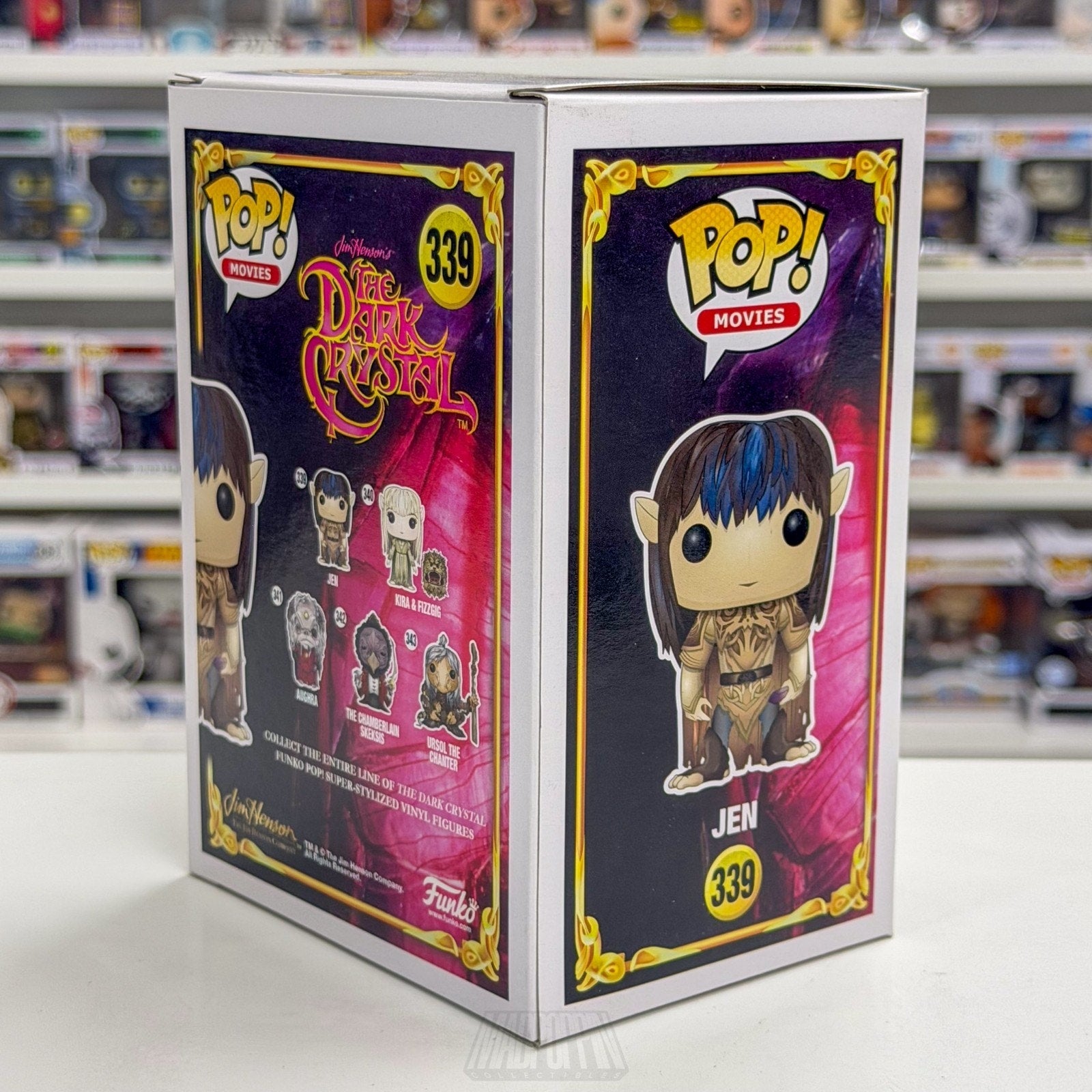 Funko Pop Movies Dark Crystal Jen 339 Gelfling Vaulted Rare Toy Vinyl Figure