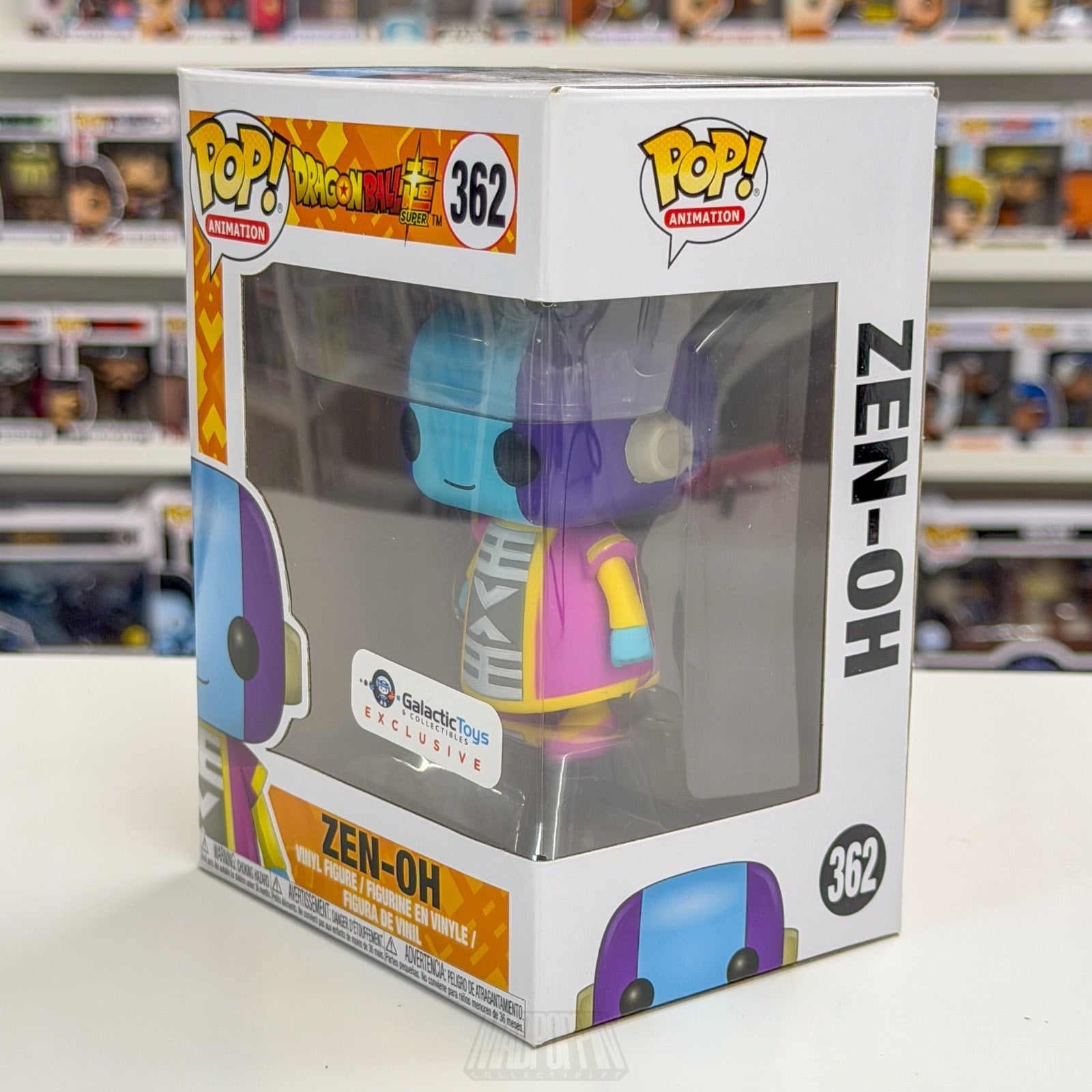Funko Pop Anime Dragon Ball Zen-Oh Galactic Toys 362 Japanese Manga Vinyl Figure