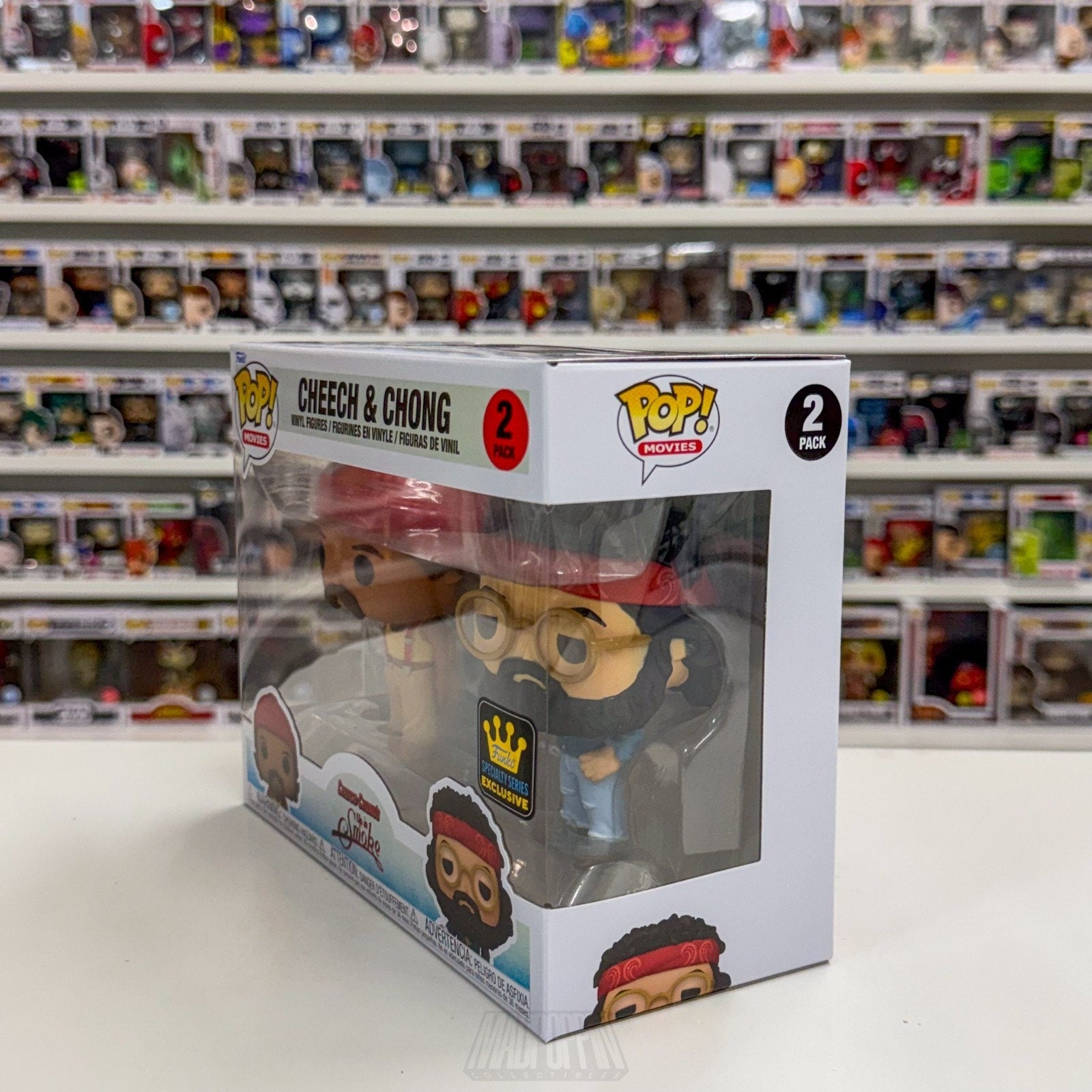 Funko Pop Movies Up In Smoke Cheech & Chong 2 Specialty Series Pack Vinyl Figure