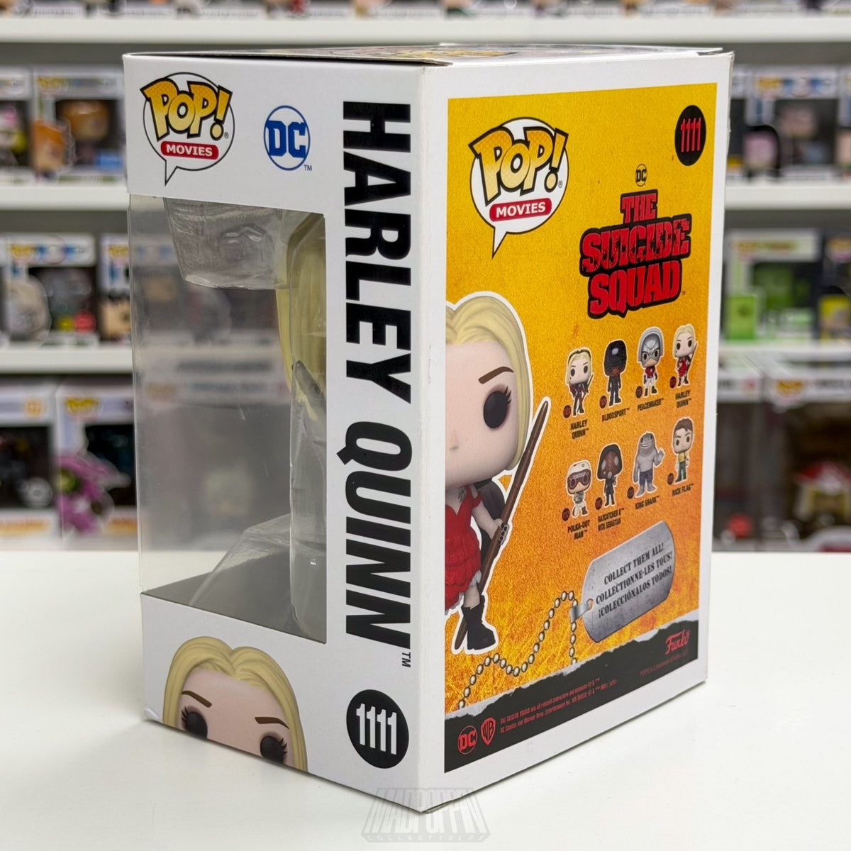 Funko Pop Movies Suicide Squad Harley Quinn Red Ripped Dress 1111 Vinyl Figure