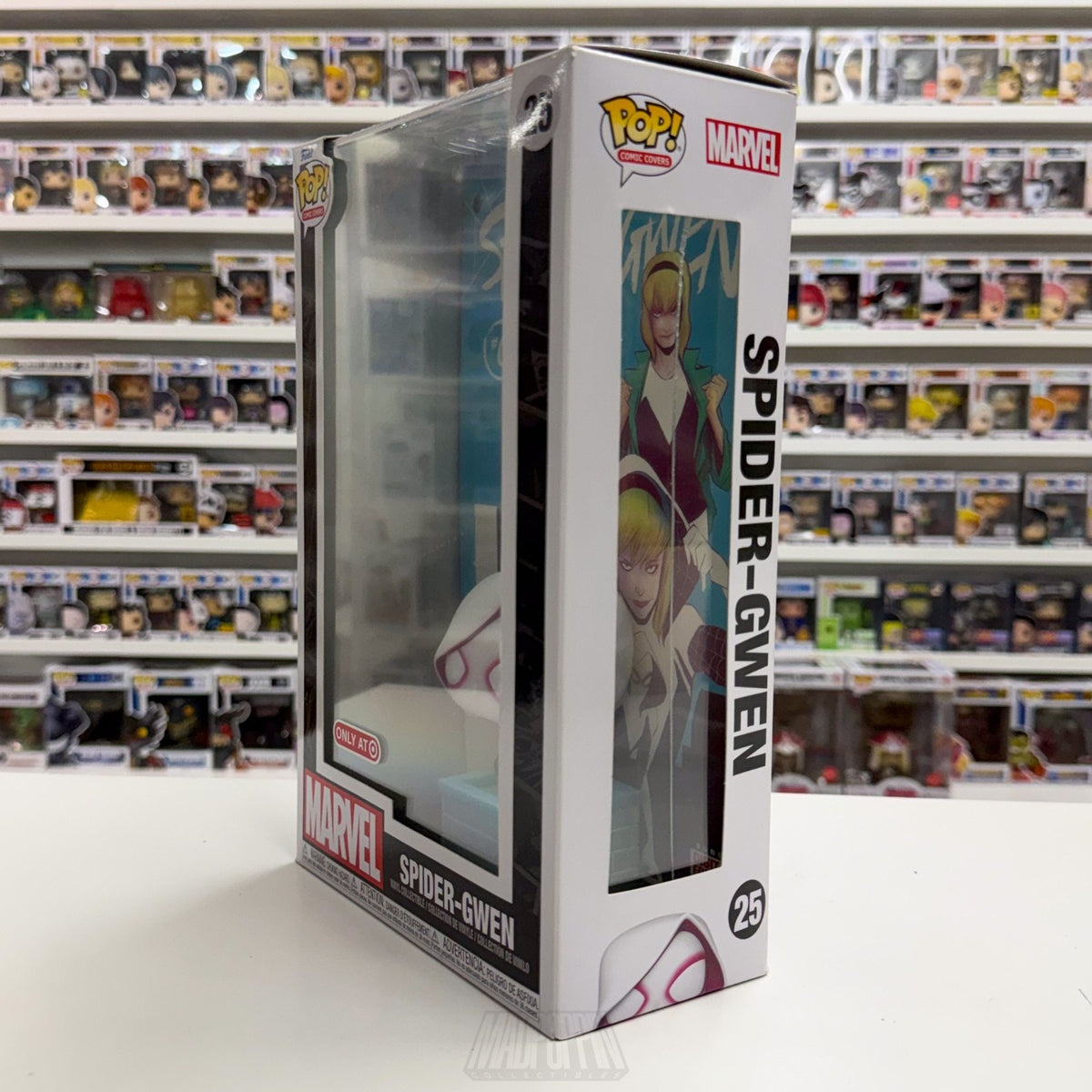 Funko Pop Marvel Comic Covers Spider-Gwen Target 25 Vinyl Figure