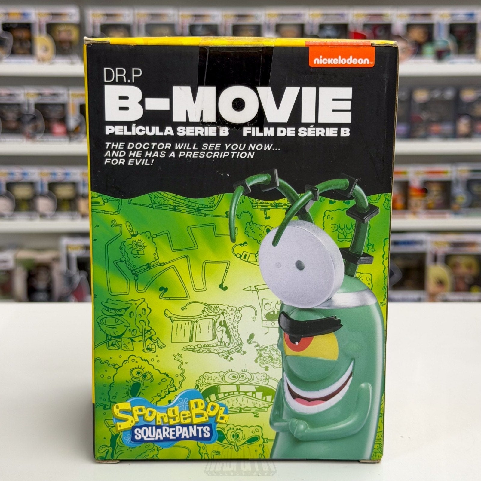 Alpha Group Spongebob Squarepants Spongepop Culturepants Dr P B-Movie Toy Figure