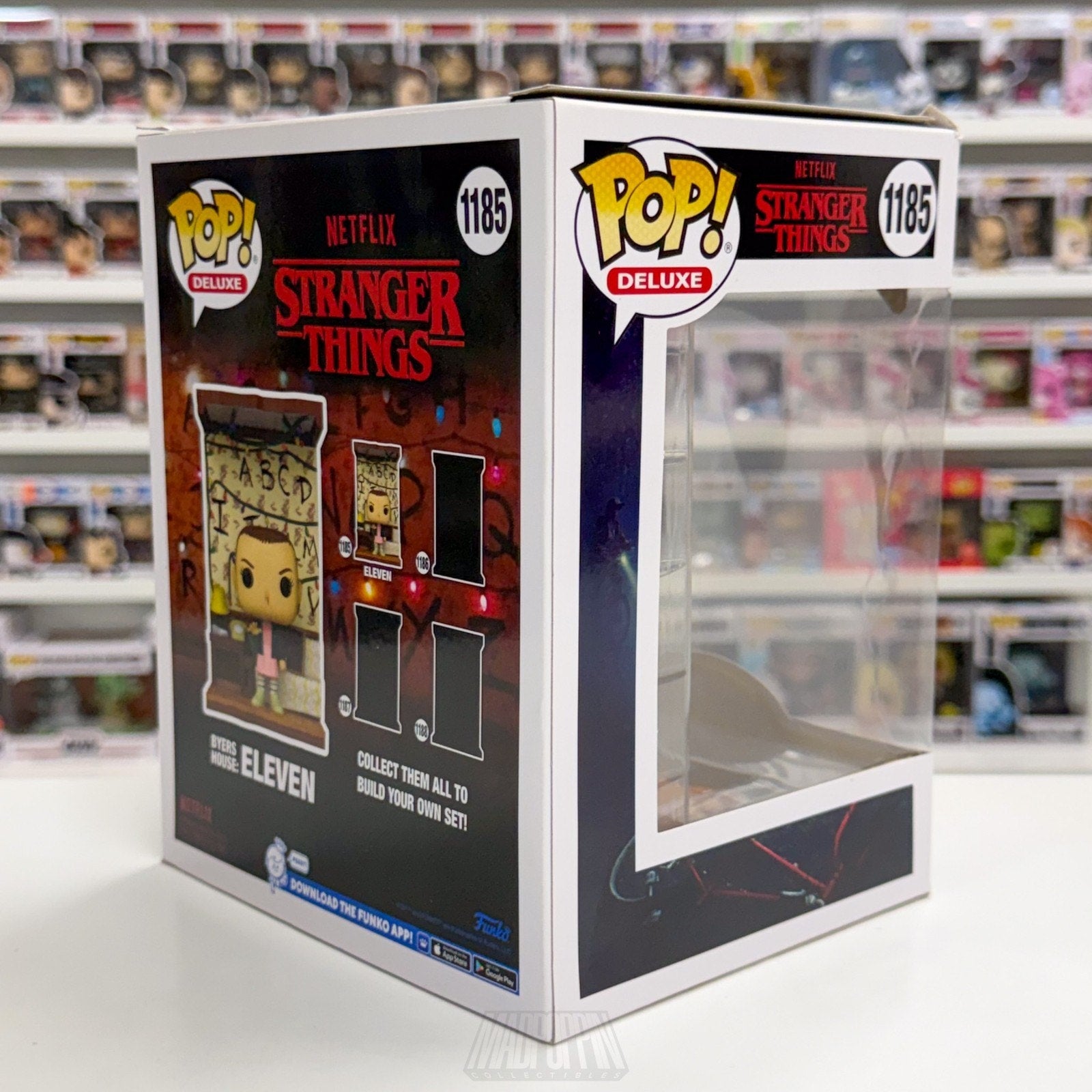 Funko Pop TV Deluxe Stranger Things Byers House Eleven Amazon 1185 Vinyl Figure