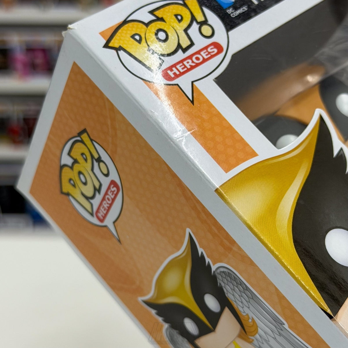 Funko Pop DC Legion of Collectors Super Heroes Hawkgirl 138 Golden Vinyl Figure