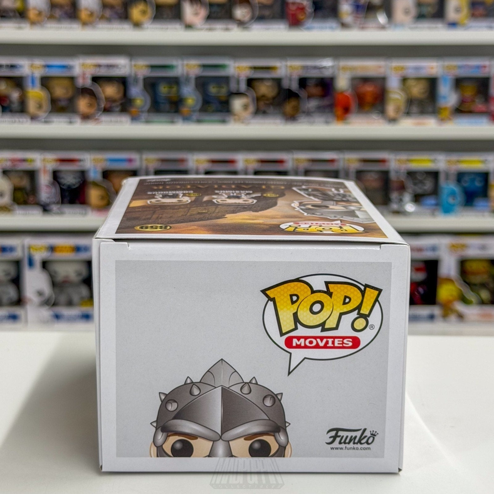 Funko Pop Movies Gladiator Maximus Full Armor Exclusive 859 Roman Vinyl Figure
