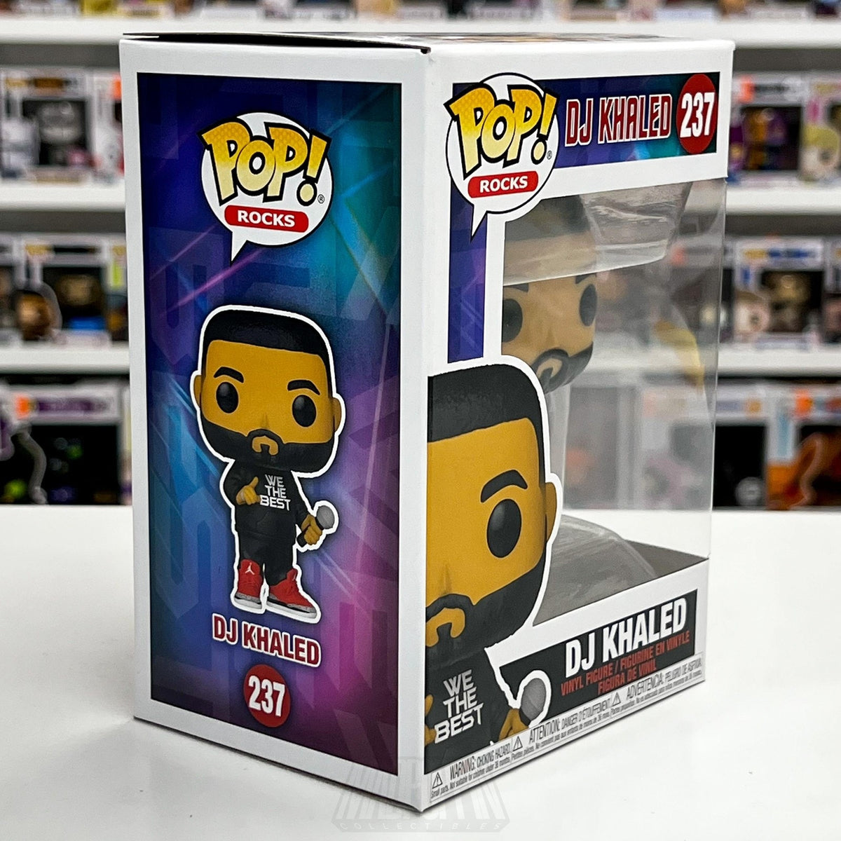 Funko Pop! Rocks DJ Khaled #237 Vinyl Figure We The Best 2021 Boxed Collectible