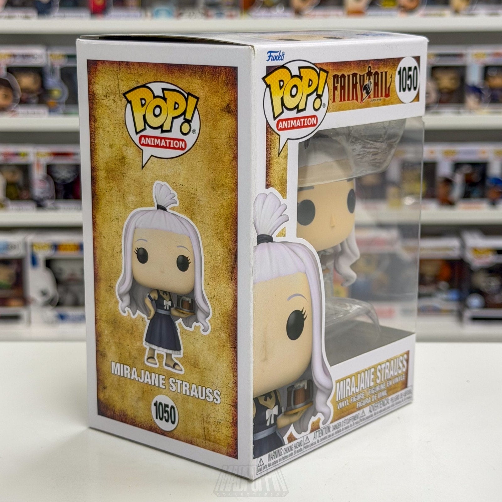 Funko Pop Anime Fairy Tail Mirajane Strauss 1050 Japanese Manga Toy Vinyl Figure
