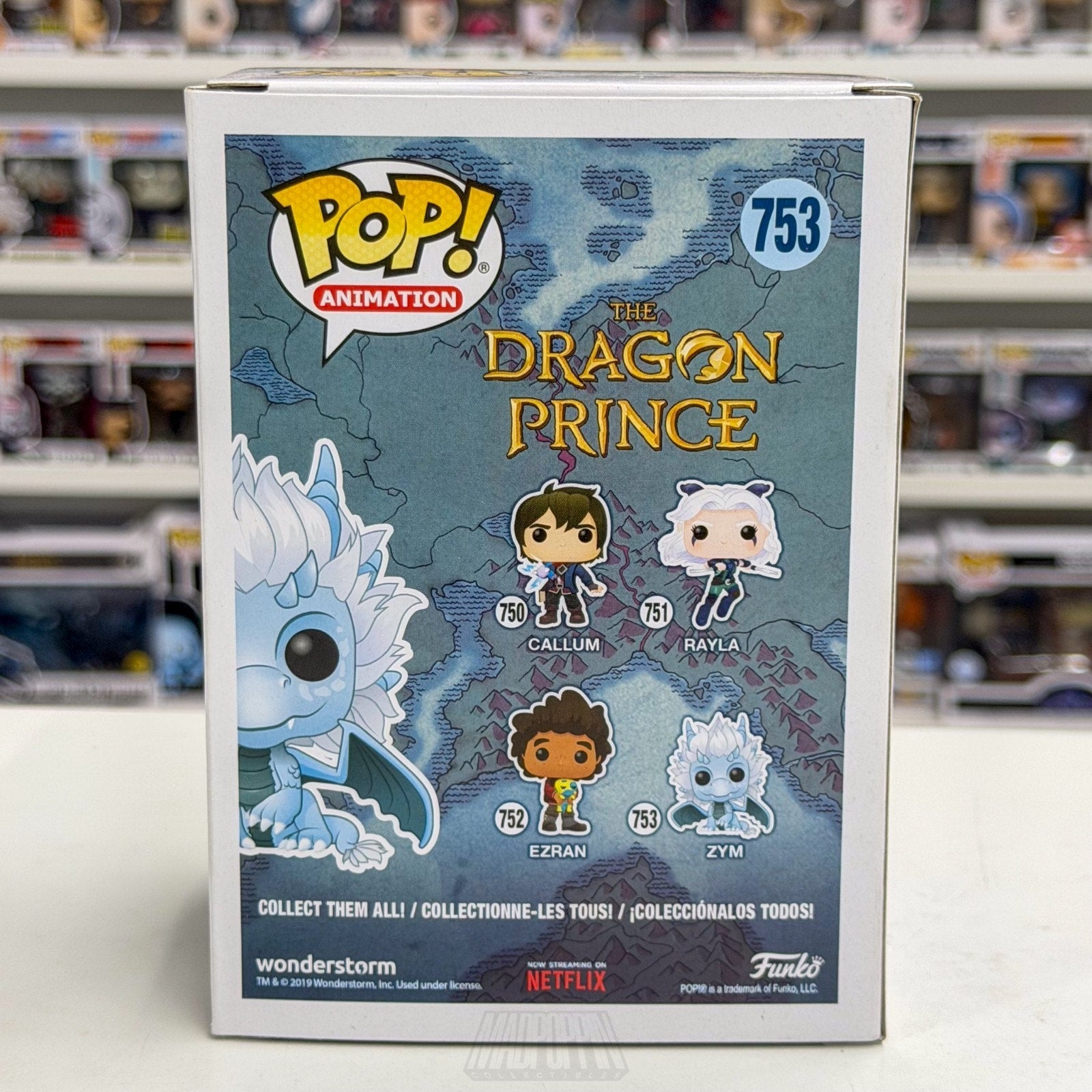 Funko Pop Animation The Dragon Prince Zym 753 Netflix Fantasy Toy Vinyl Figure