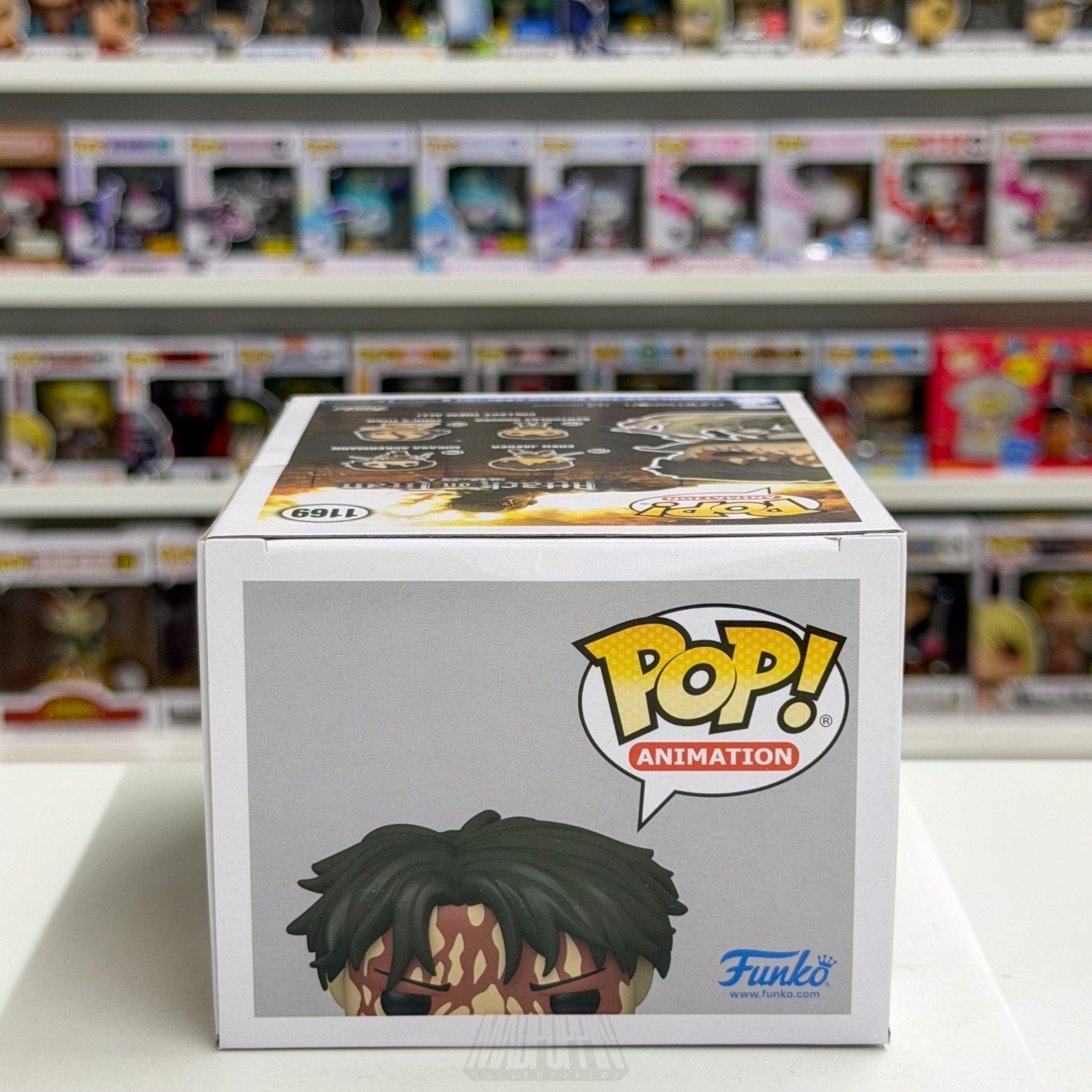 Funko Pop Anime Attack Titan Battle Levi Bloody Alliance Ent 1169 Vinyl Figure