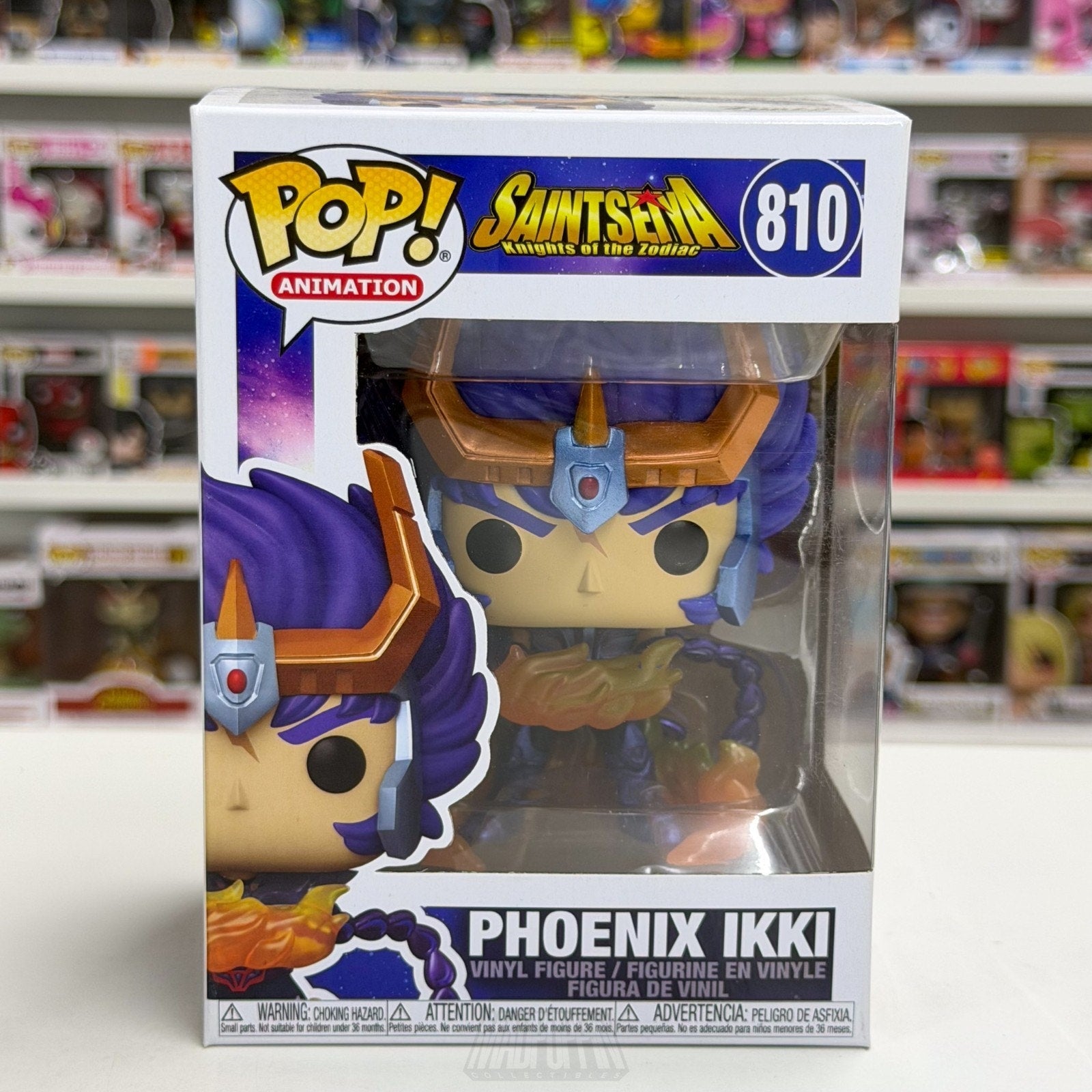 Funko Pop Anime Saint Seiya Phoenix Ikki 810 Japanese Manga Fantasy Vinyl Figure