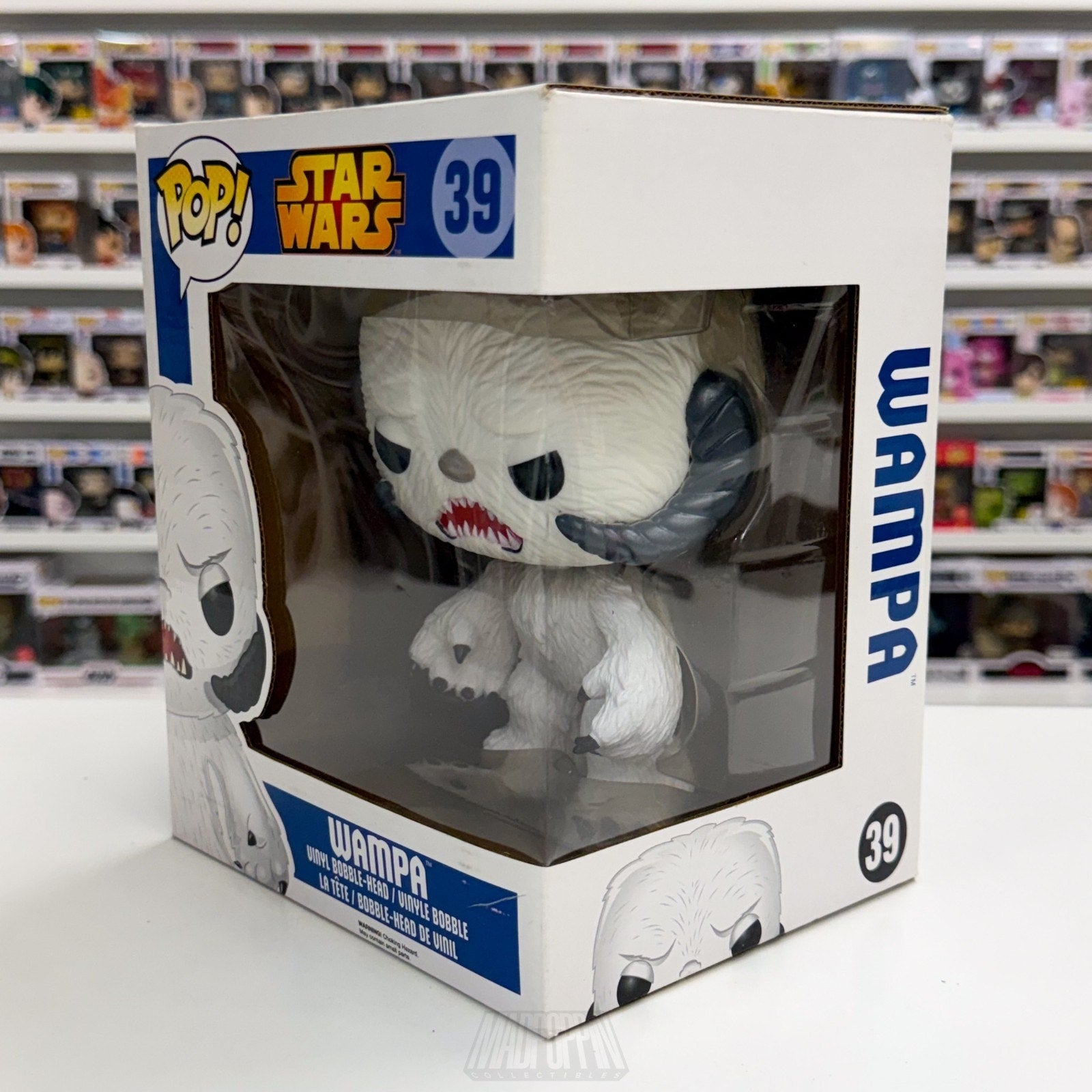 Funko Pop Star Wars Wampa 39 Empire Strikes Back Ice Monster Toy Vinyl 6" Figure