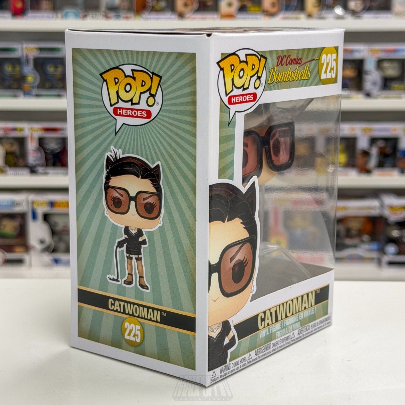 Funko Pop Heroes DC Comics Bombshells Catwoman 225 Gotham City Toy Vinyl Figure