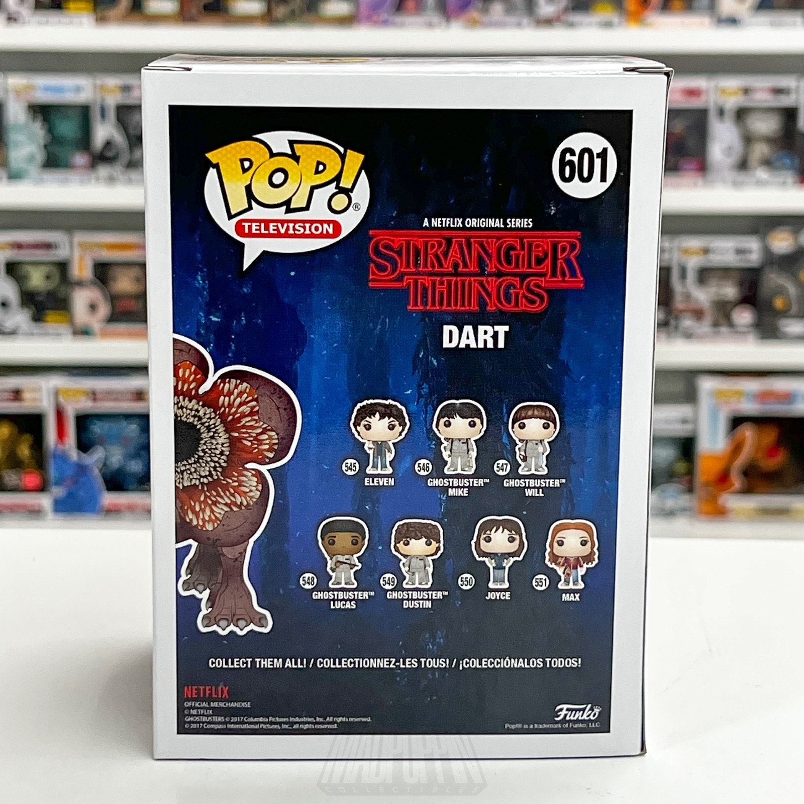Funko Pop TV Stranger Things Dart 601 Demo Dog Demogorgon Netflix Vinyl Figure