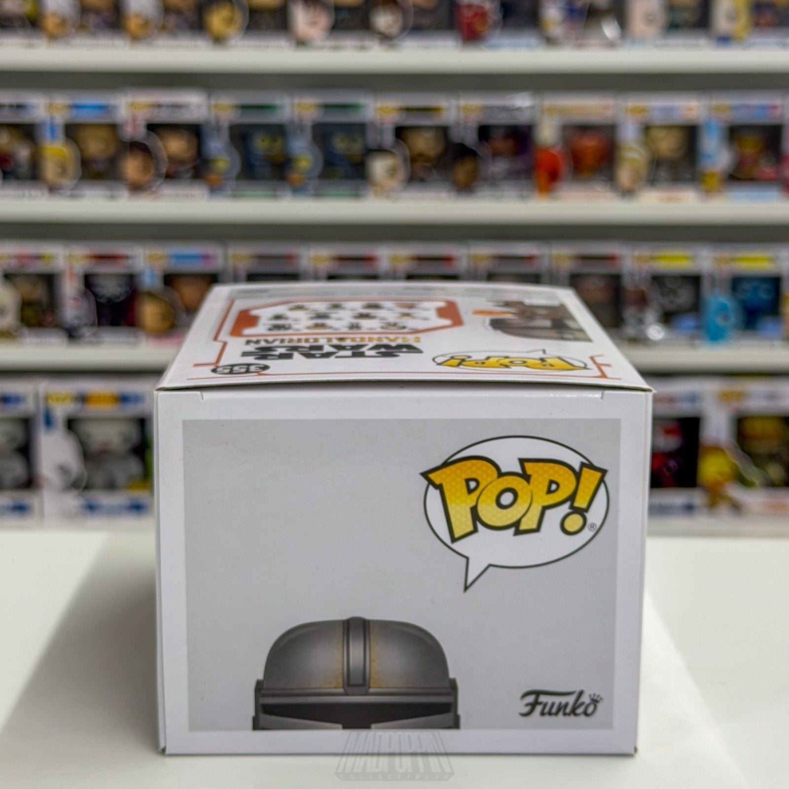 Funko Pop Star Wars Mandalorian Flame Throwing Target 355 Bounty Hunter Figure