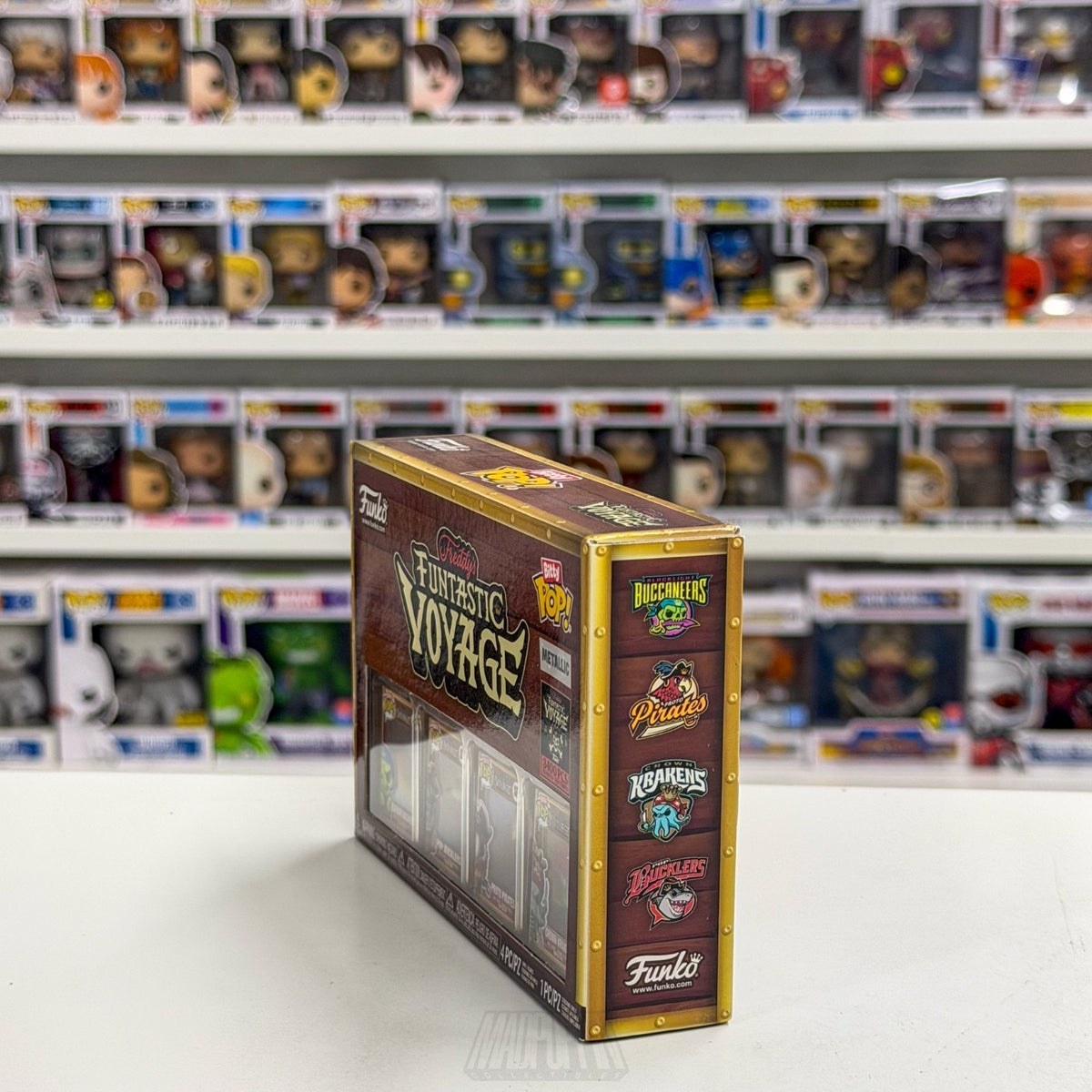 Funko Pop Bitty Fundays Funtastic Voyage Metallic 4 Pack Show Edition Toy Figure