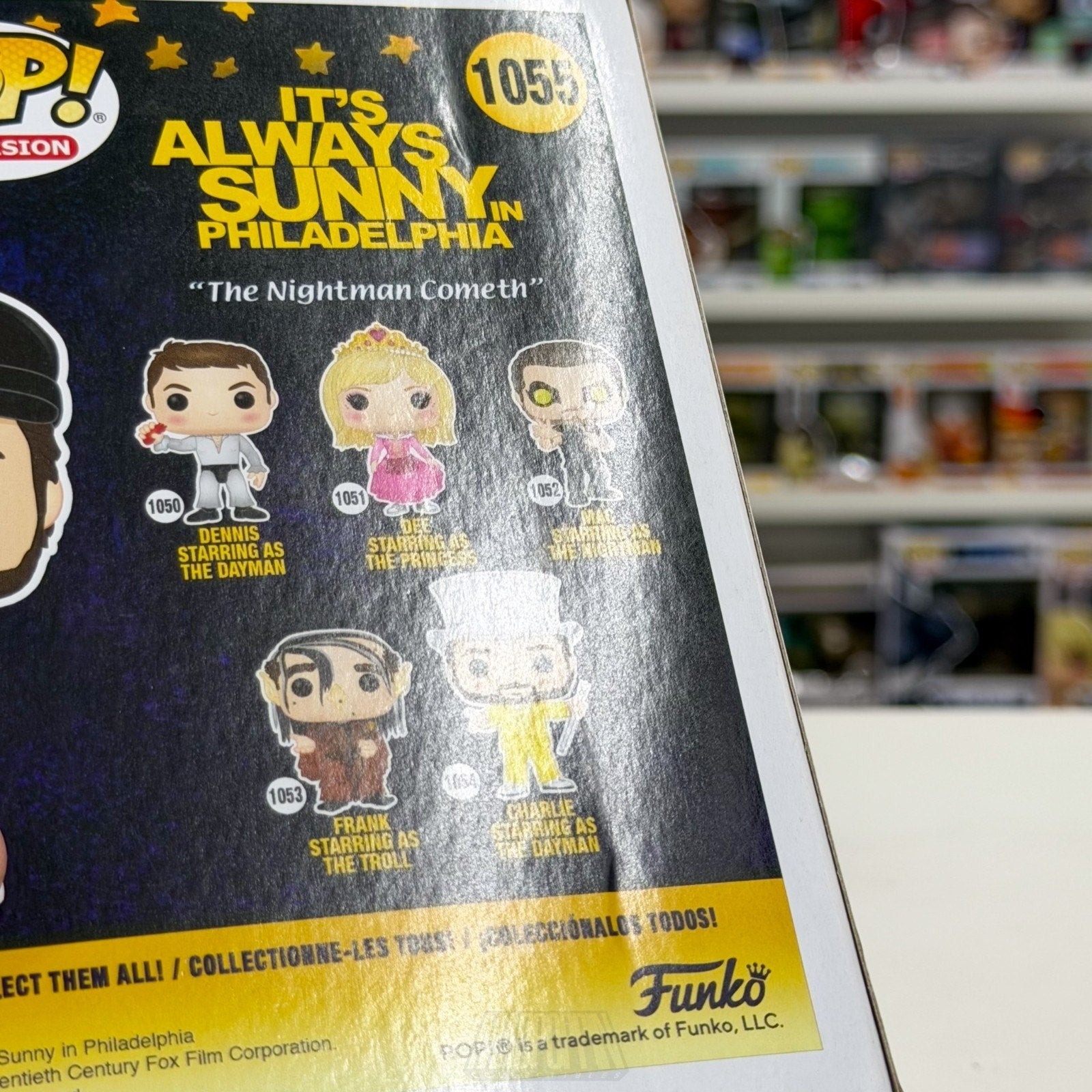 Funko Pop TV It's Always Sunny Philadelphia Charlie Director 1055 Vinyl Figure