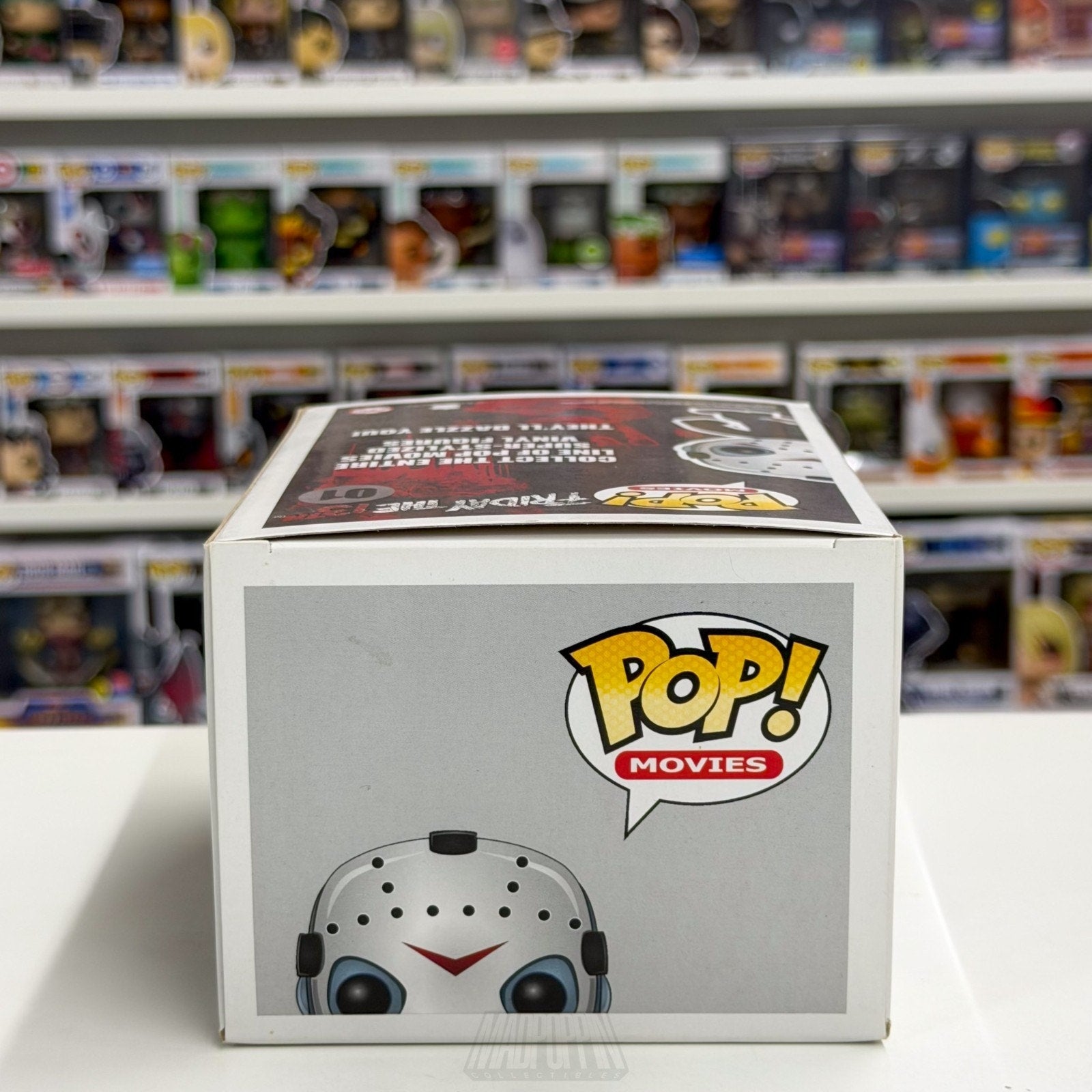 Funko Pop Movies Friday the 13th Jason Voorhees Large Font Box 01 Horror Figure