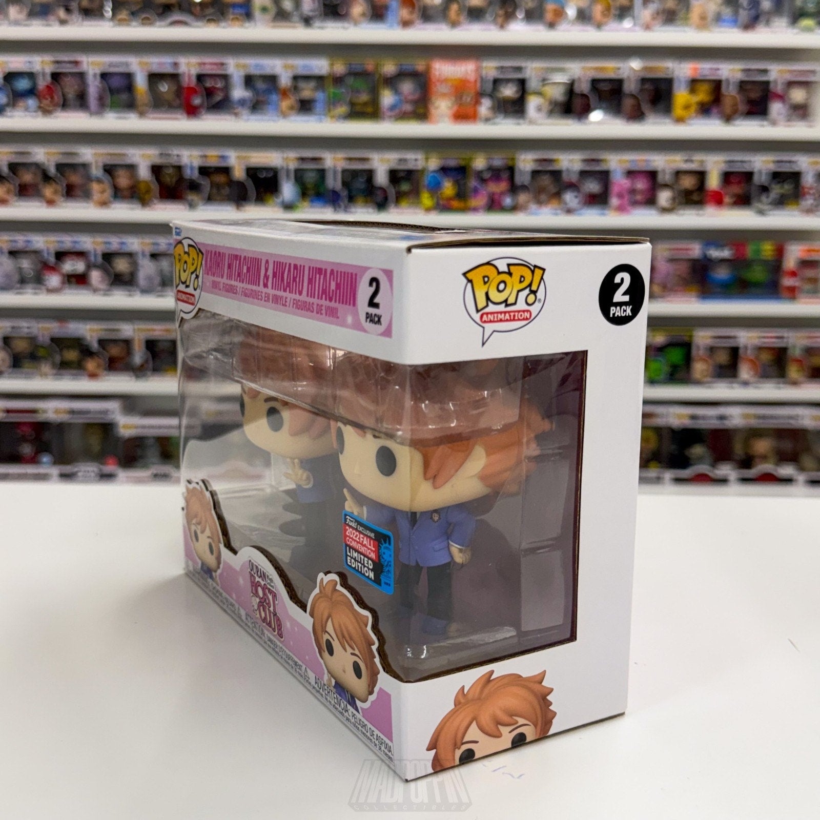Funko Pop Anime Ouran High School Host Club Kaoru & Hikaru Hot Topic 2 Pack Toy